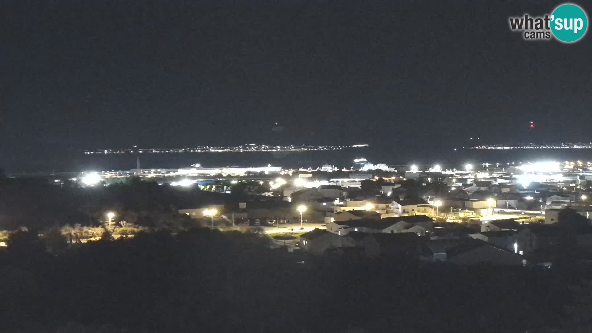 Panorama de la Webcam del Puerto Gazenica de Zadar, Zadar, Croacia