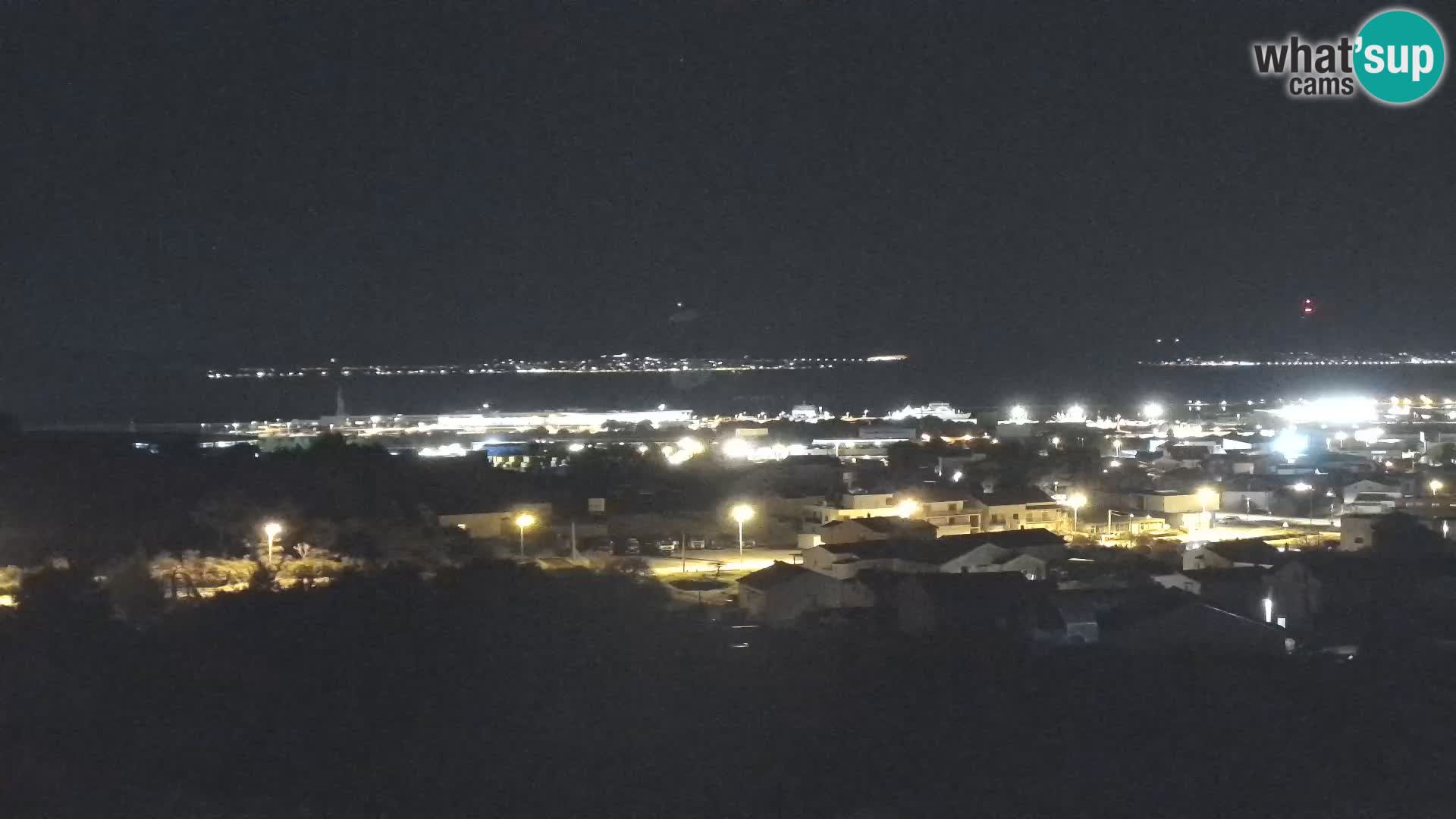 Panorama de la Webcam del Puerto Gazenica de Zadar, Zadar, Croacia