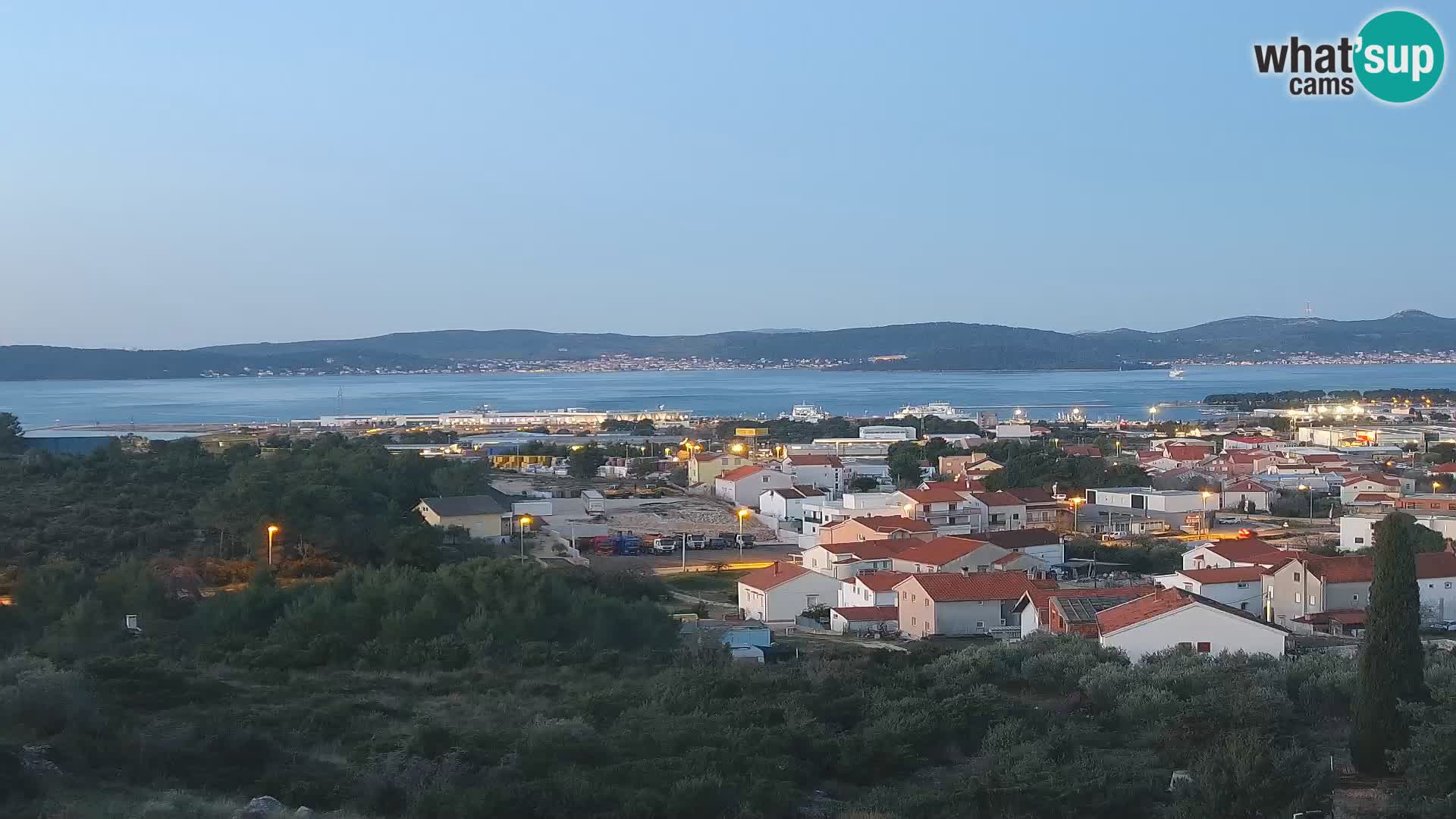 Zadar Port Gazenica Webcam Panorama, Zadar, Croatie