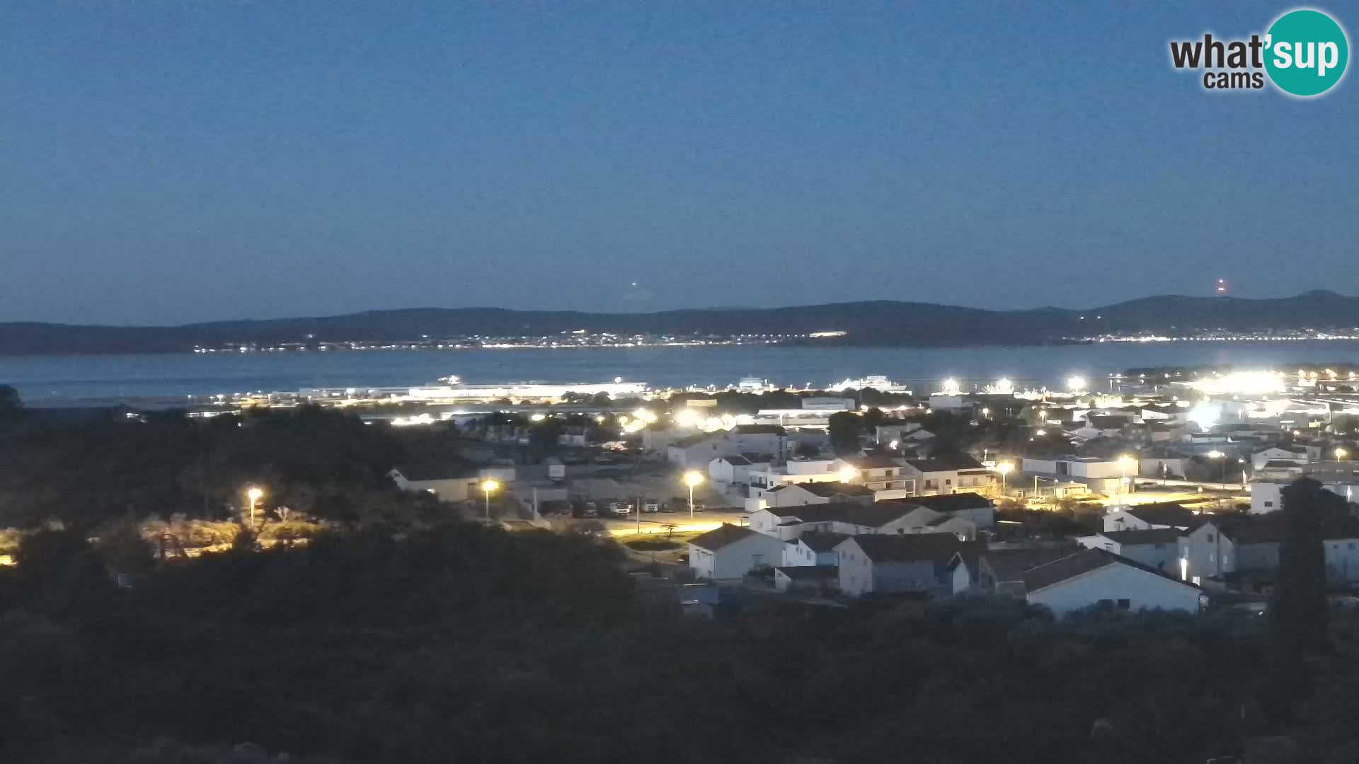 Zadar Port Gazenica Webcam Panorama, Zadar, Kroatien