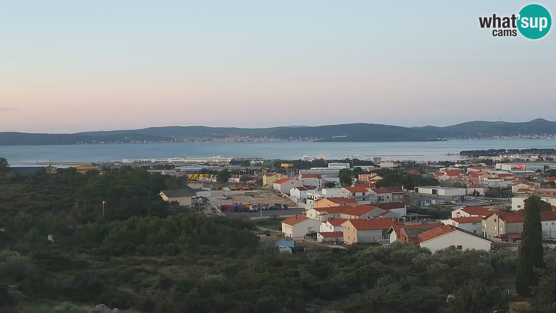 Zadar Port Gazenica Webcam Panorama, Zadar, Croatie