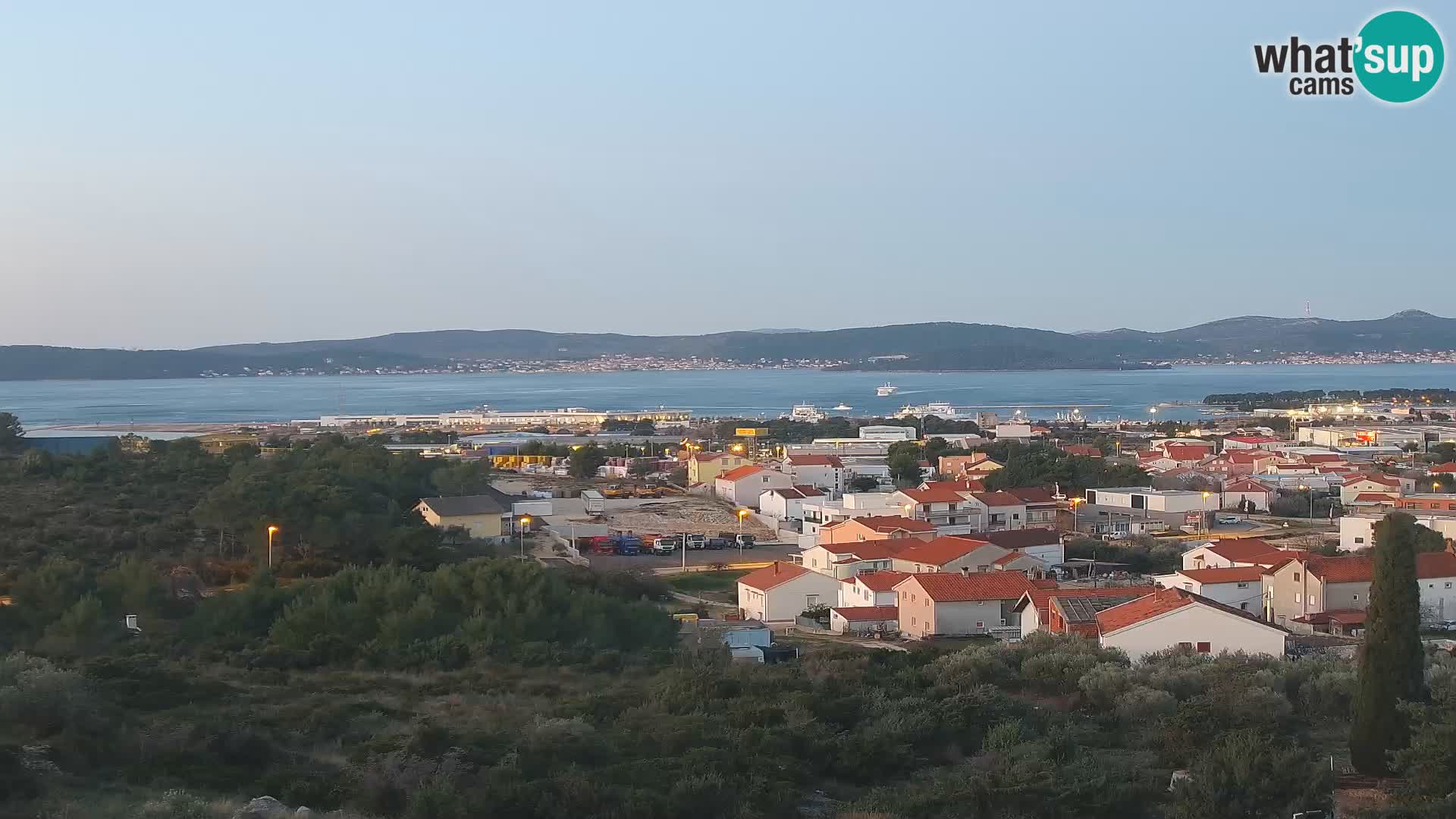 Zadar Port Gazenica Webcam Panorama, Zadar, Croatia