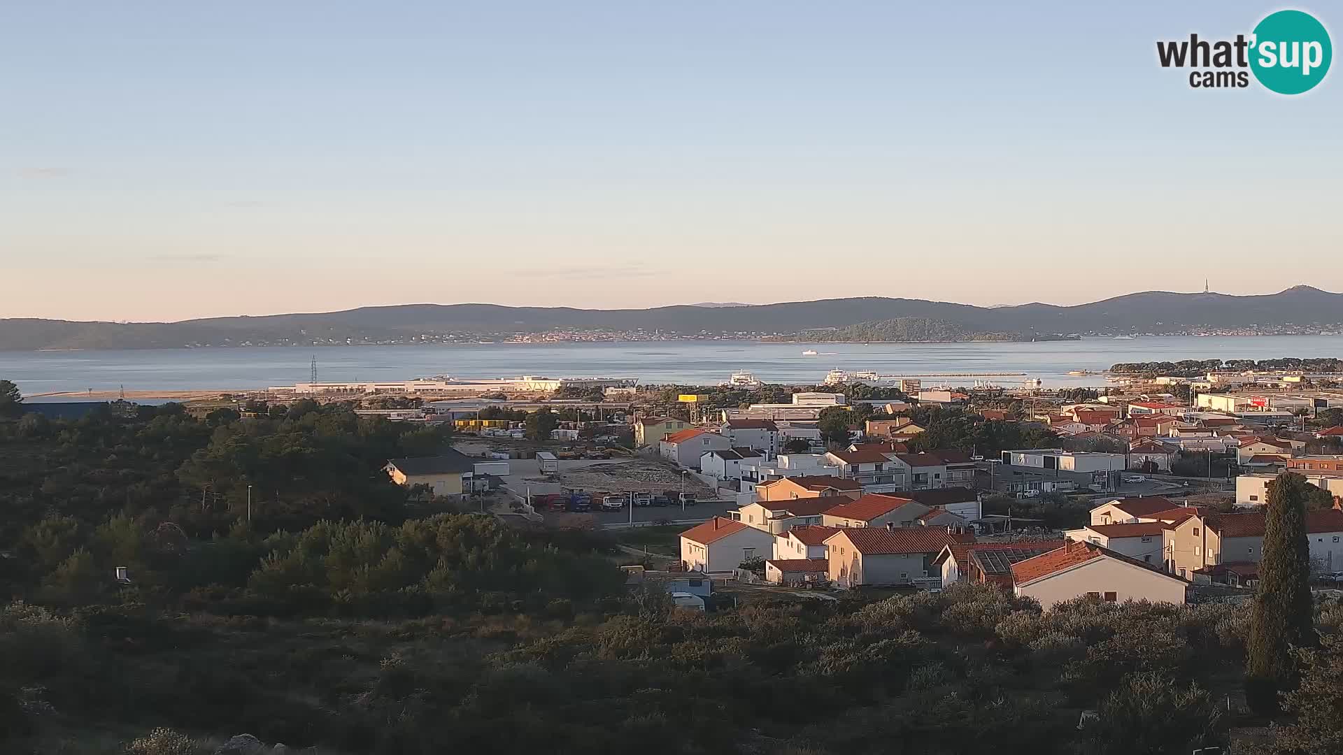 Zadar Port Gazenica Webcam Panorama, Zadar, Croatie