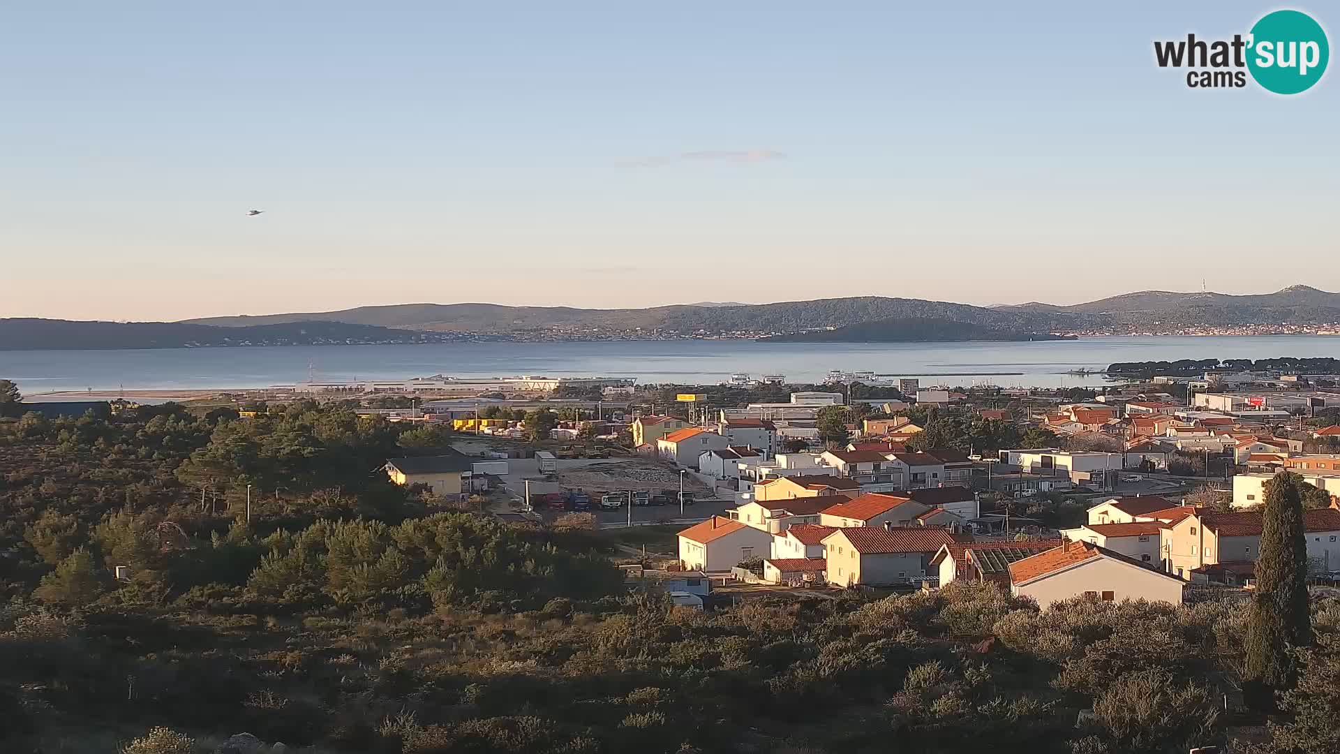 Zadar Port Gazenica Webcam Panorama, Zadar, Croatie