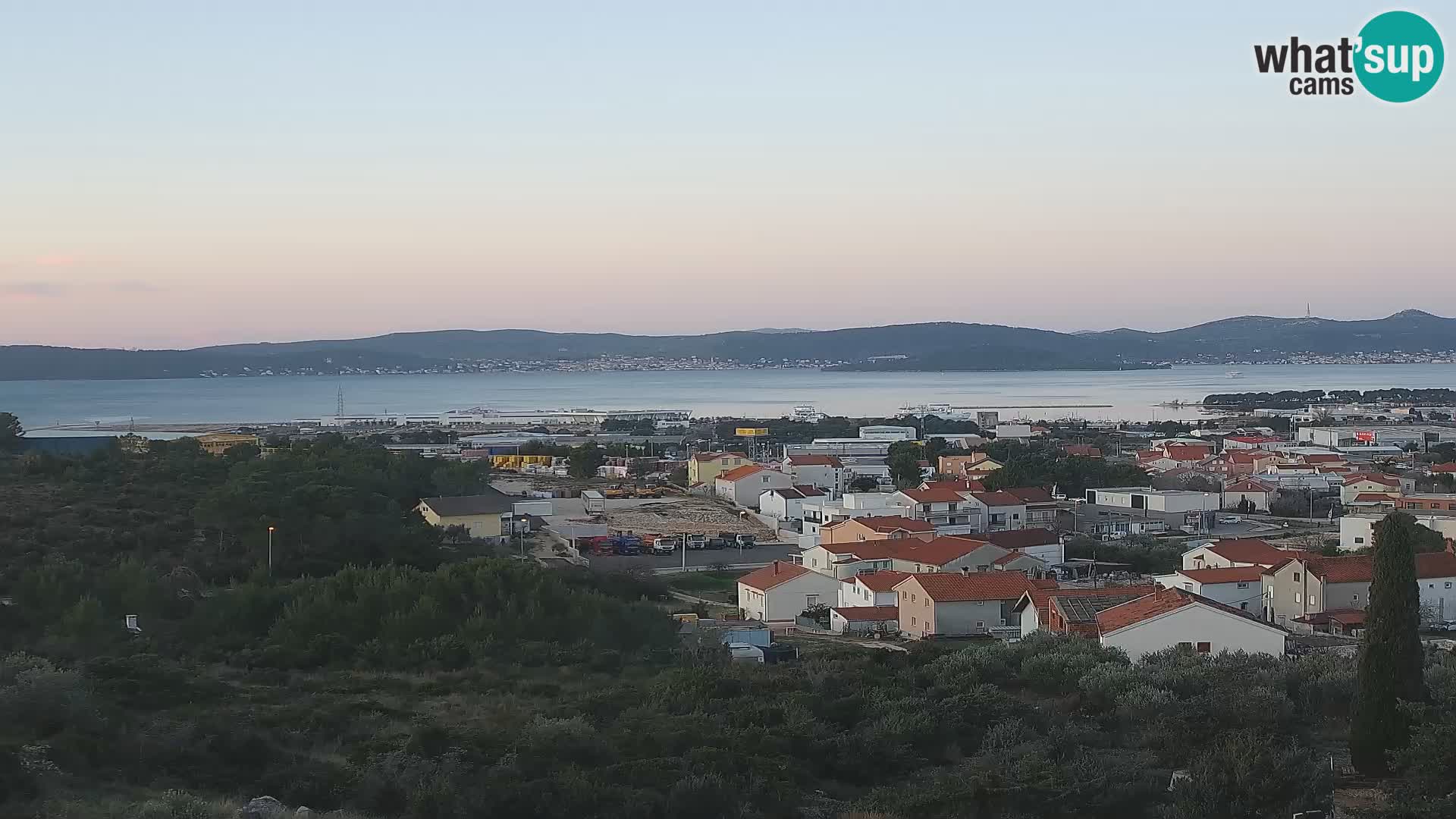 Zadar Port Gazenica Webcam Panorama, Zadar, Croatia