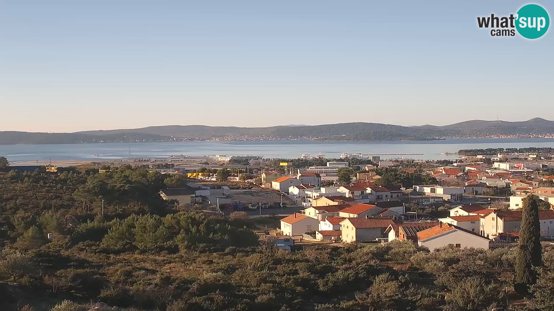 Zadar Port Gazenica Webcam Panorama, Zadar, Croatie