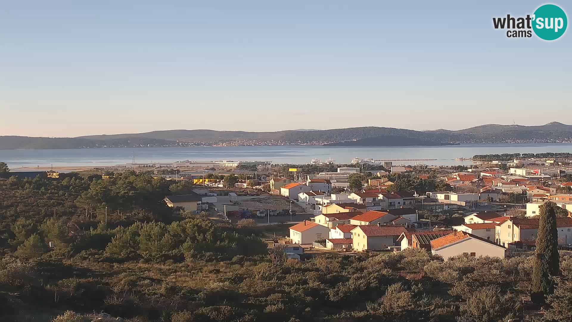 Zadar Port Gazenica Webcam Panorama, Zadar, Croatia