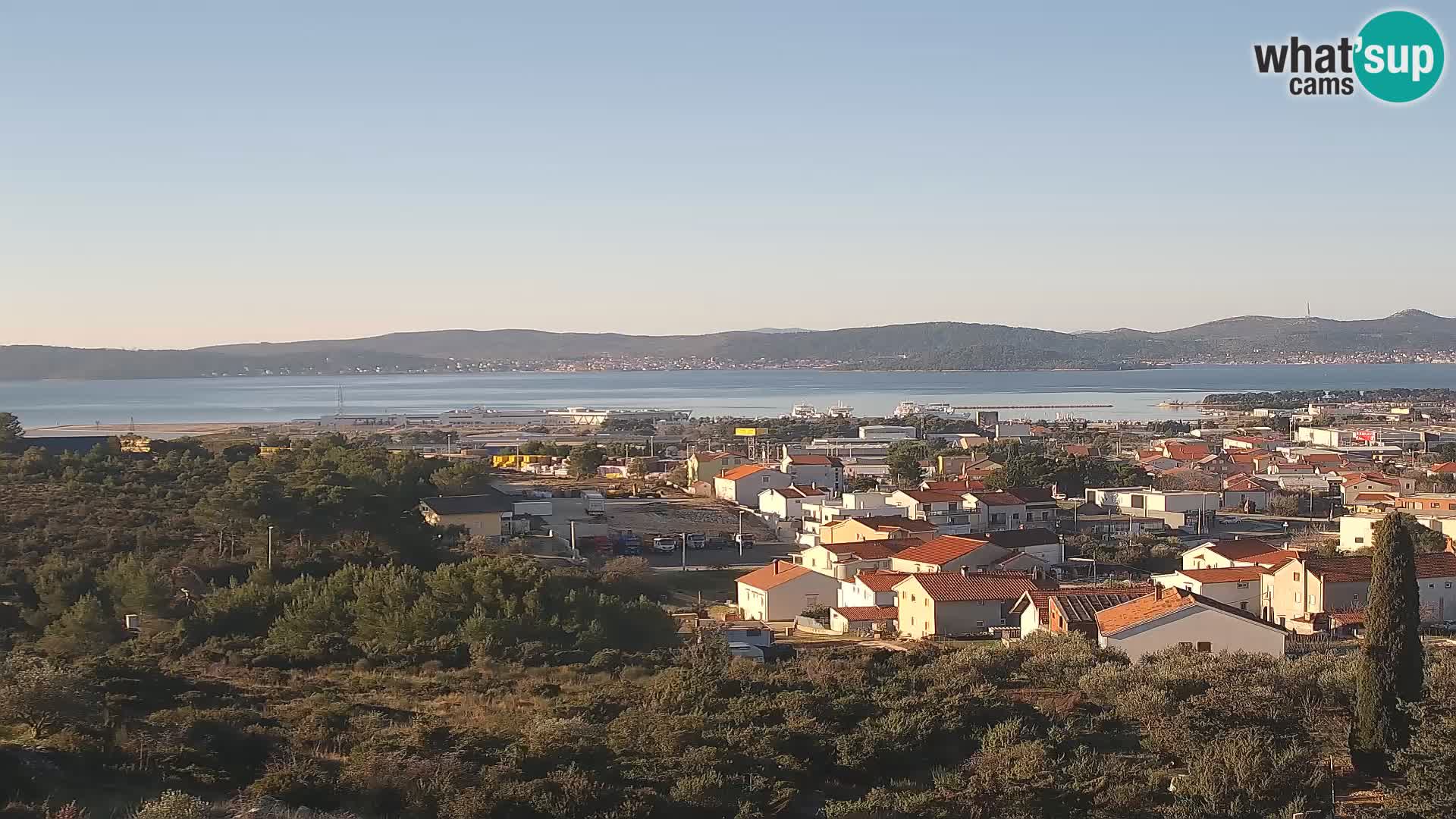 Zadar Port Gazenica Webcam Panorama, Zadar, Croatia