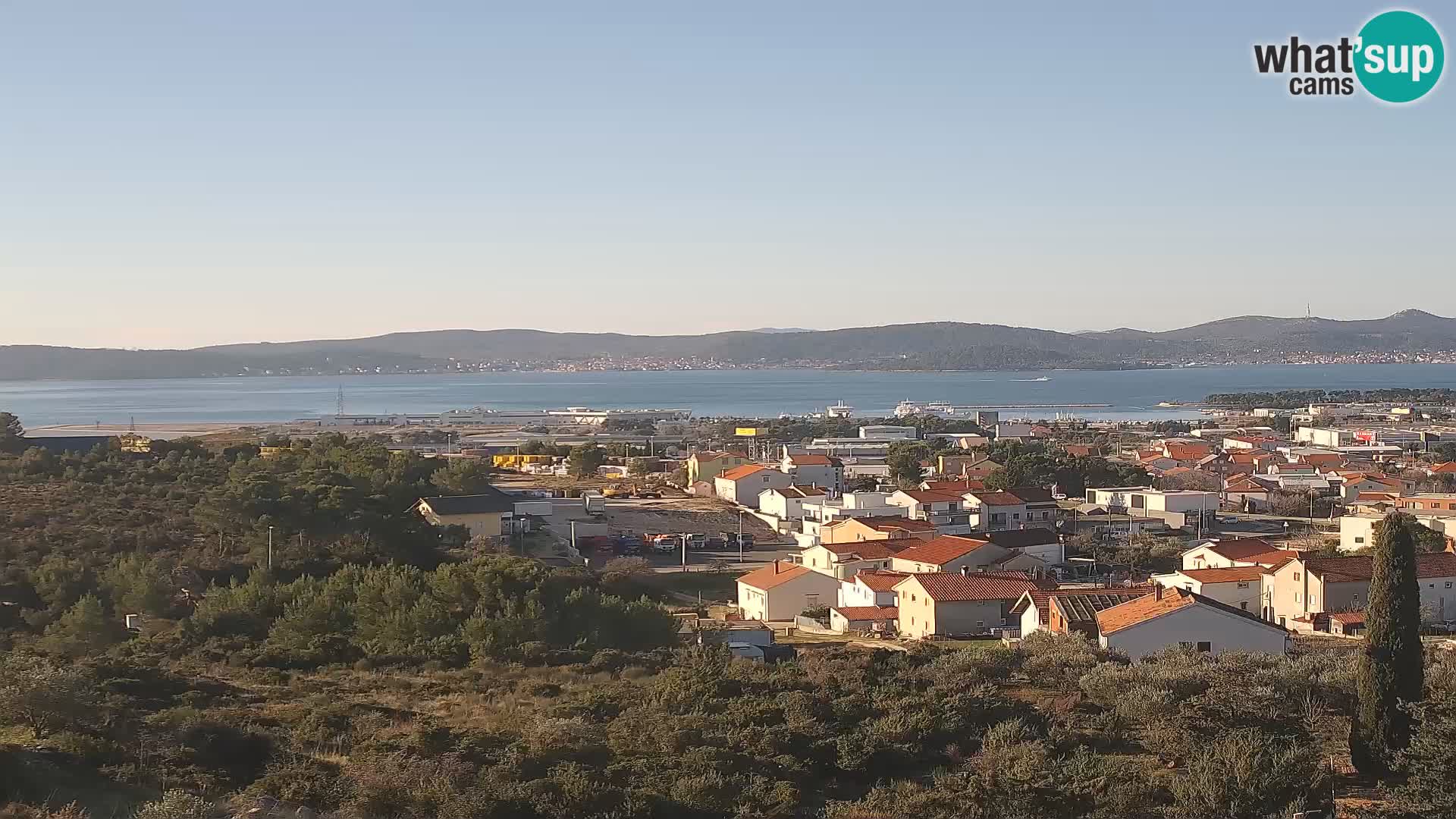 Zadar Port Gazenica Webcam Panorama, Zadar, Croatie