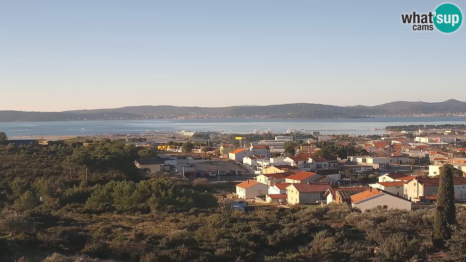 Zadar Port Gazenica Webcam Panorama, Zadar, Croatia