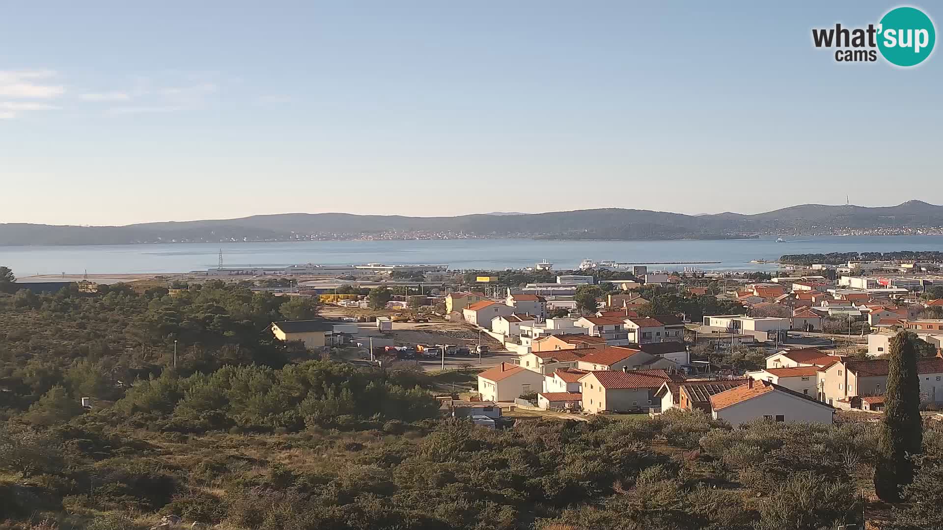 Zadar Port Gazenica Webcam Panorama, Zadar, Croatia