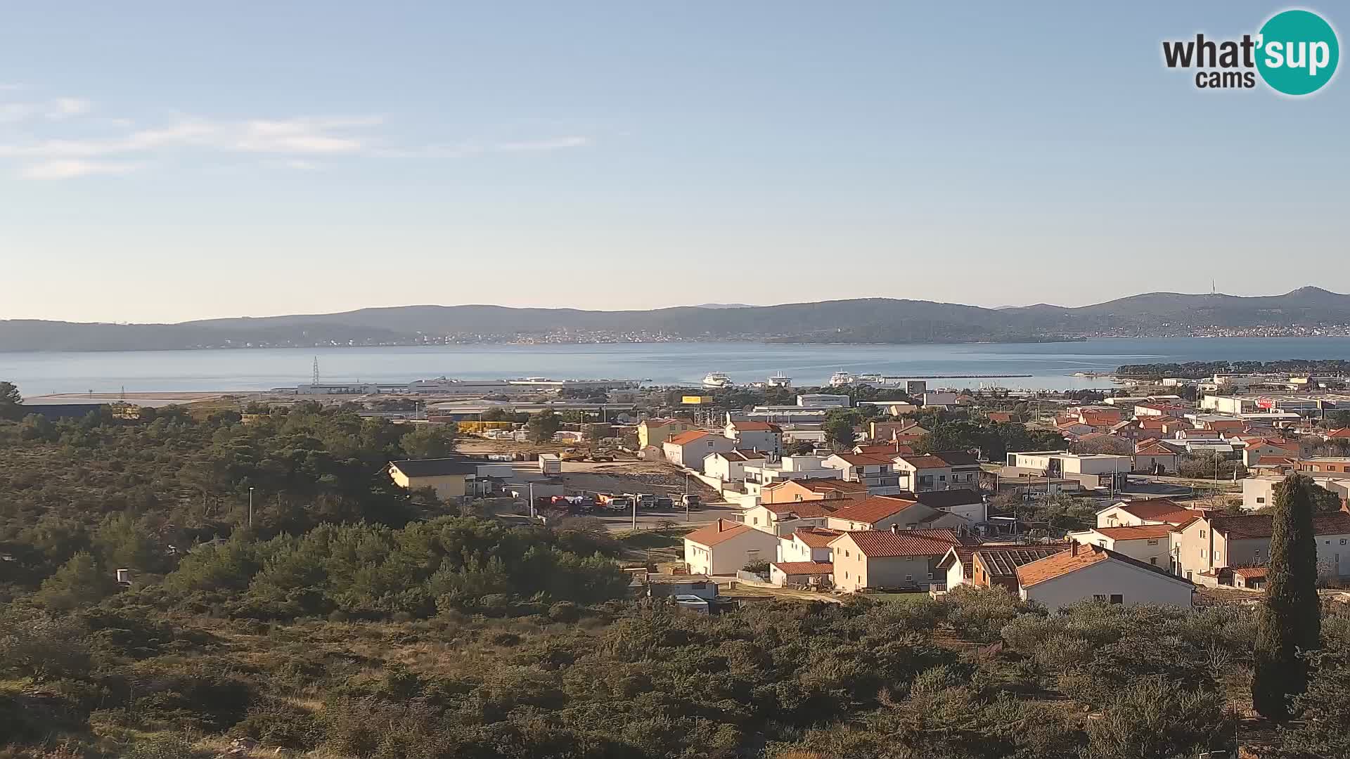 Zadar Port Gazenica Webcam Panorama, Zadar, Croatie