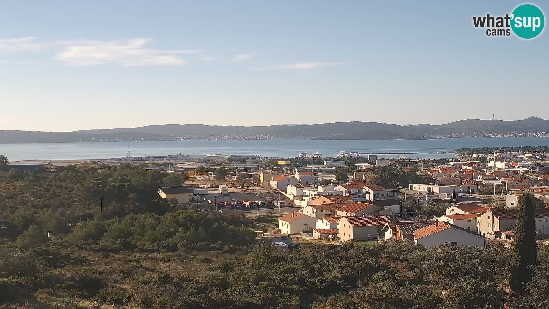 Zadar Port Gazenica Webcam Panorama, Zadar, Croatia