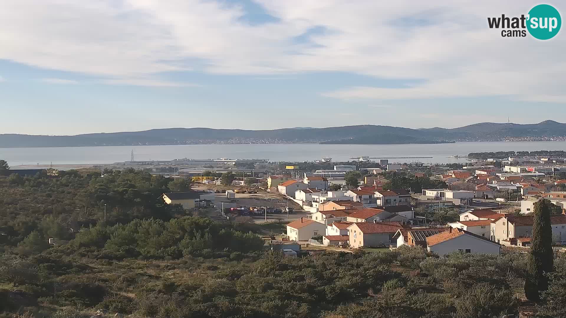 Zadar Port Gazenica Webcam Panorama, Zadar, Kroatien