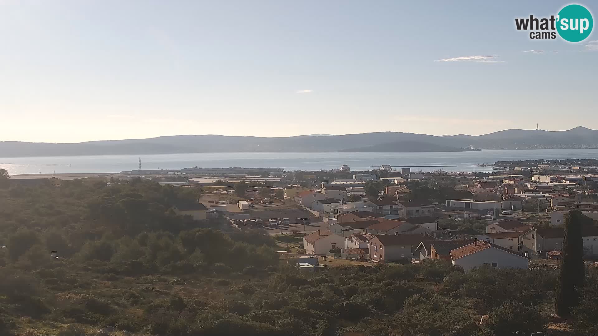 Zadar Port Gazenica Webcam Panorama, Zadar, Croatia