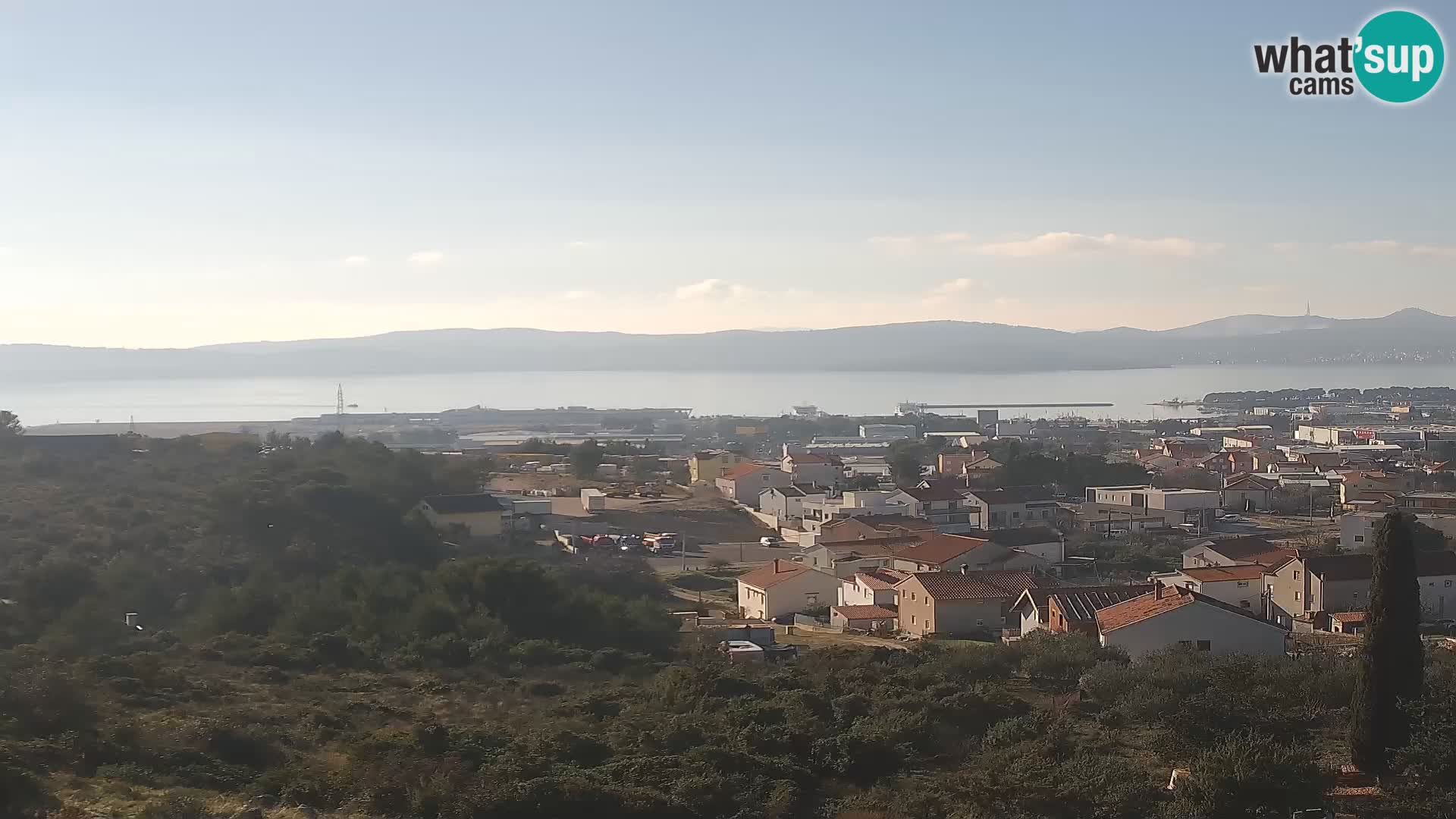 Zadar Port Gazenica Webcam Panorama, Zadar, Kroatien