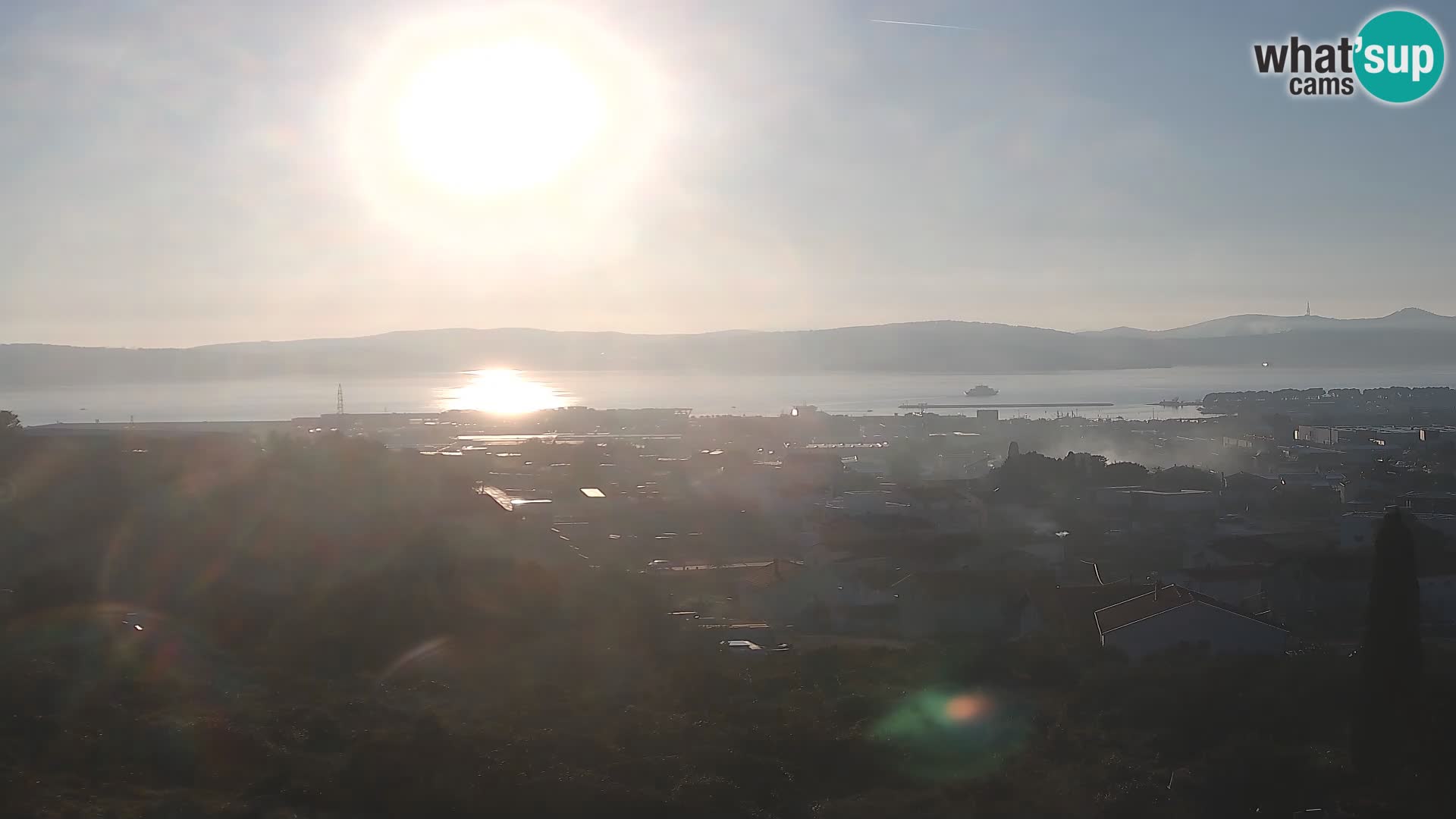 Zadar Pristanišče Gazenica s panoramsko spletno kamero, Zadar, Hrvaška