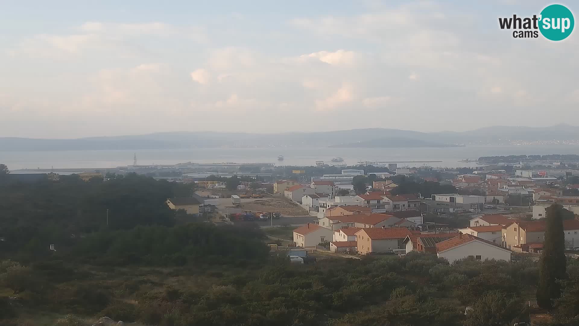 Zadar Porto di Gazenica Webcam Panorama, Zara, Croazia