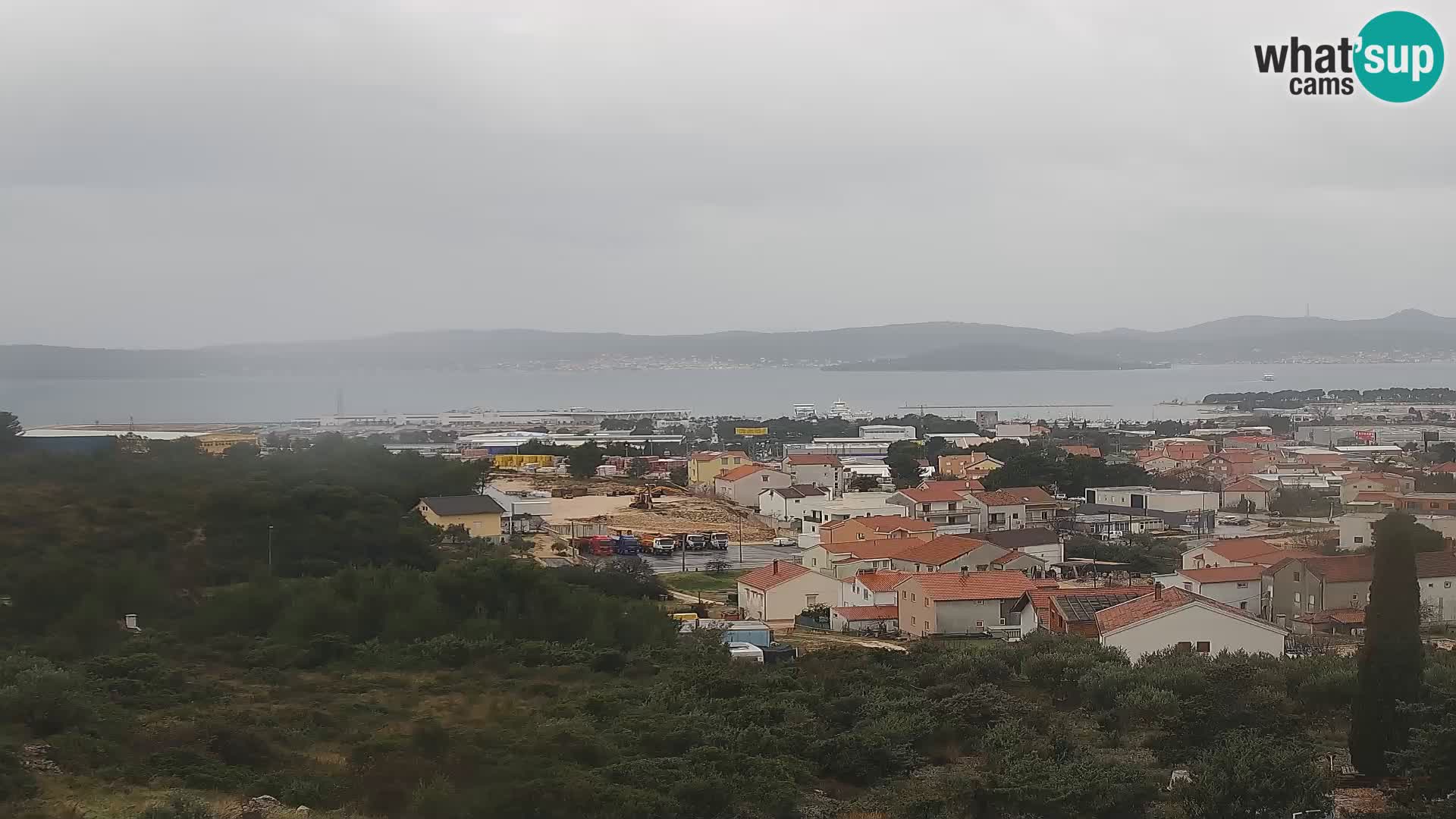 Zadar Port Gazenica Webcam Panorama, Zadar, Croatia