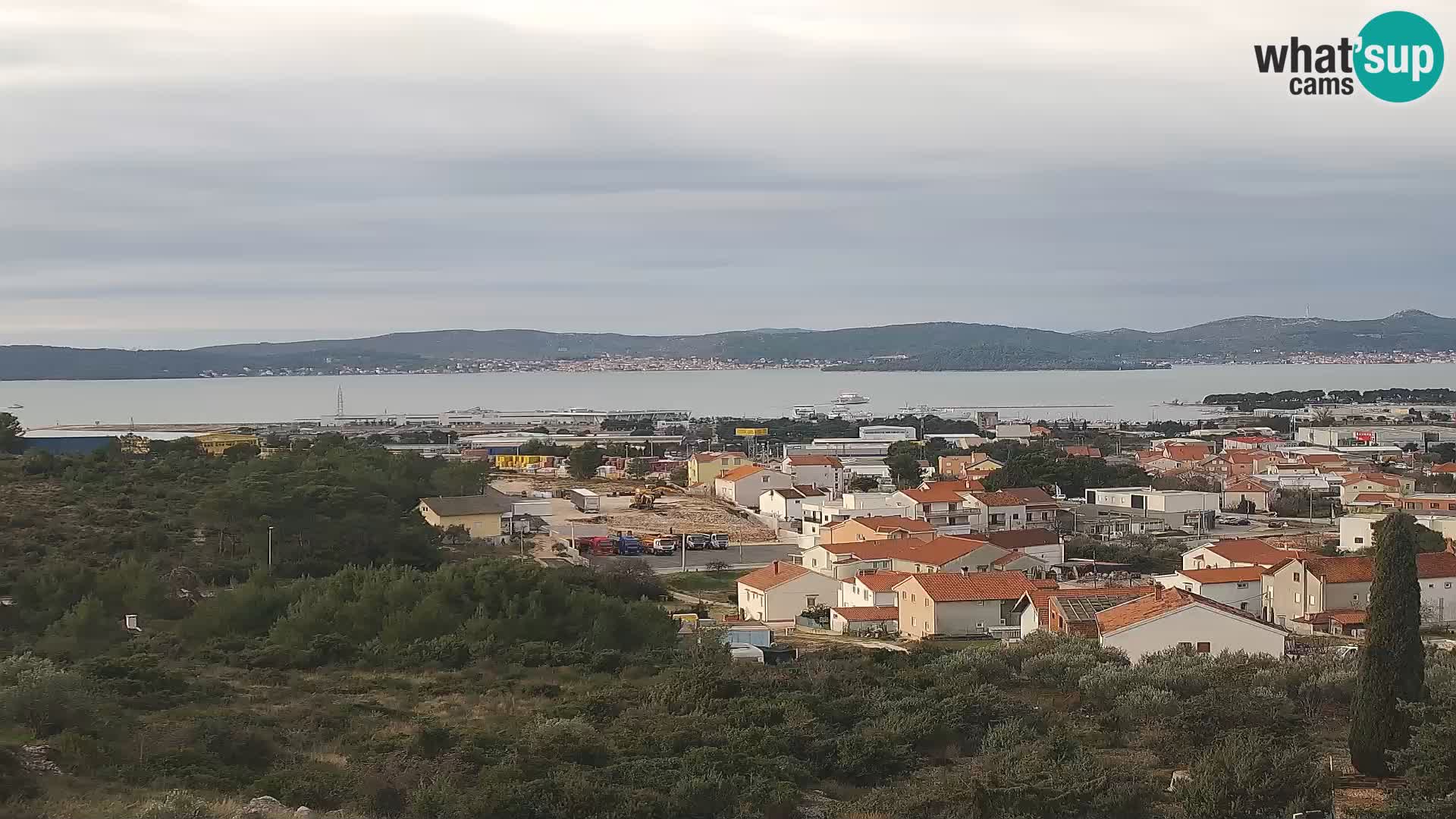 Zadar Port Gazenica Webcam Panorama, Zadar, Croatie