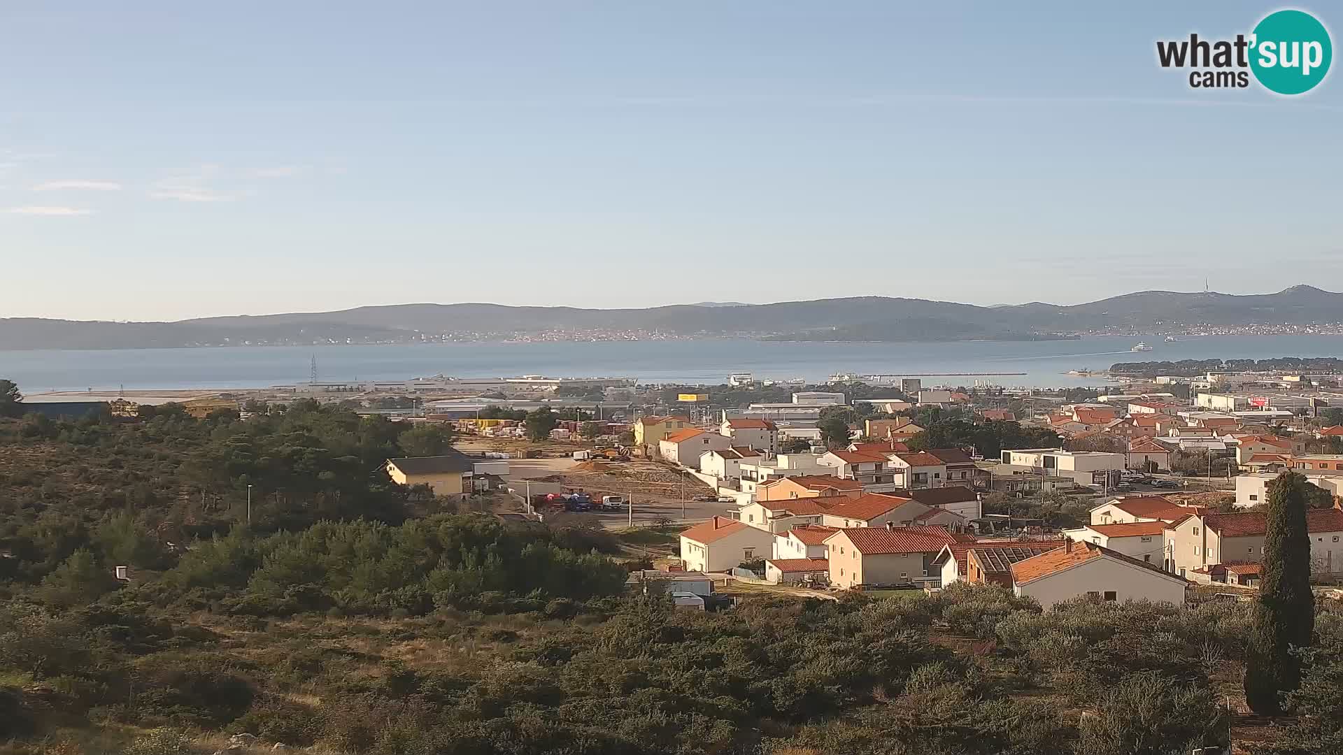 Zadar Port Gazenica Webcam Panorama, Zadar, Croatie