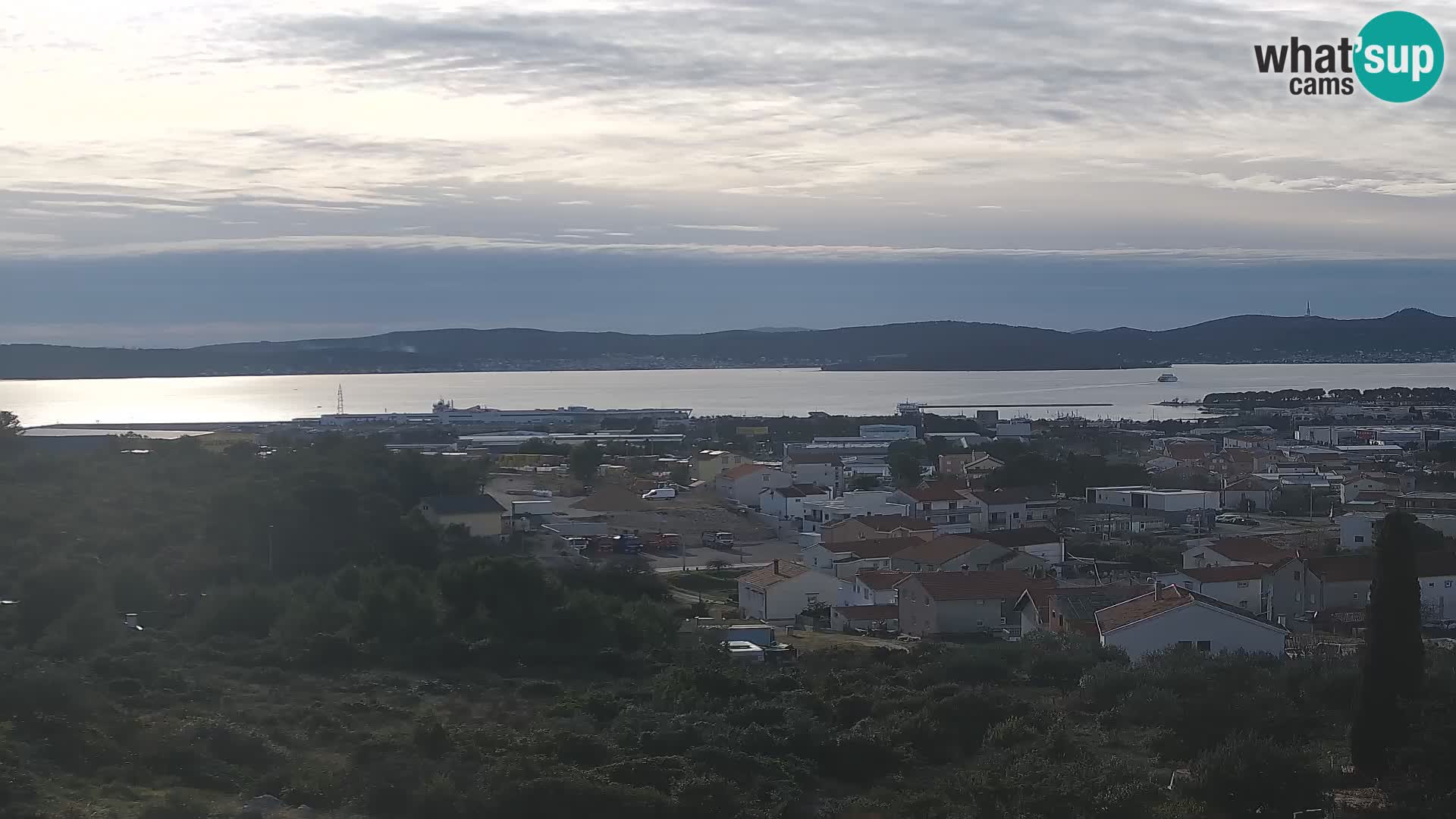 Zadar Port Gazenica Webcam Panorama, Zadar, Croatia