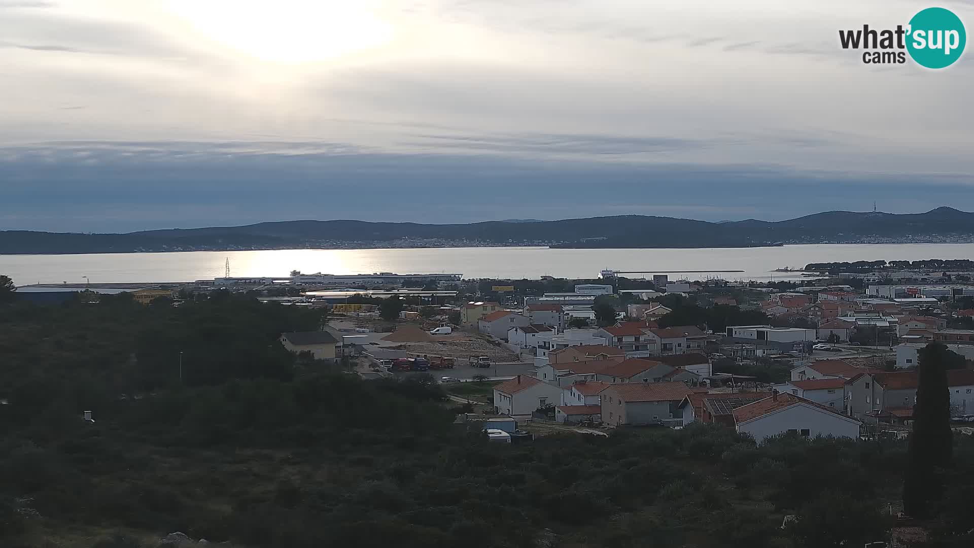 Zadar Port Gazenica Webcam Panorama, Zadar, Croatie