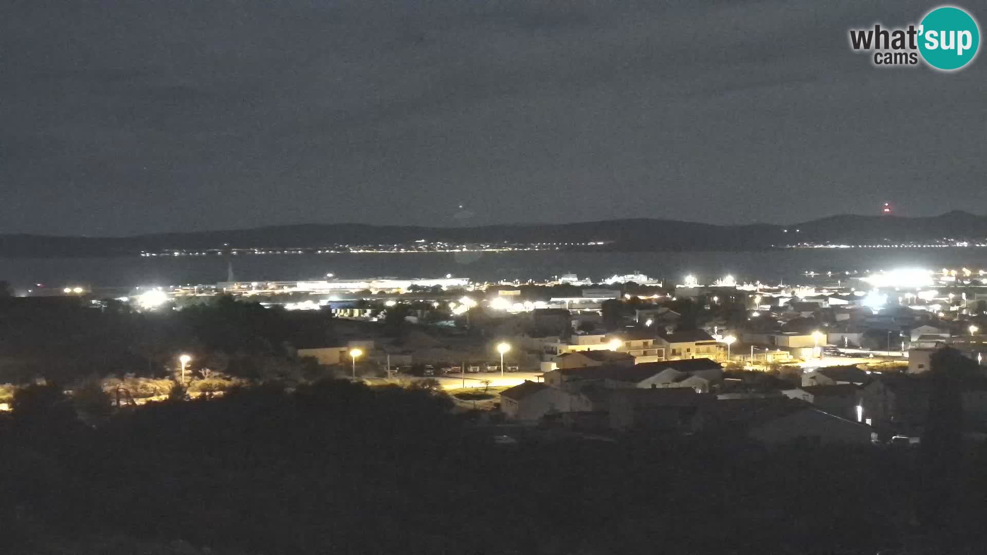 Panorama de la Webcam del Puerto Gazenica de Zadar, Zadar, Croacia