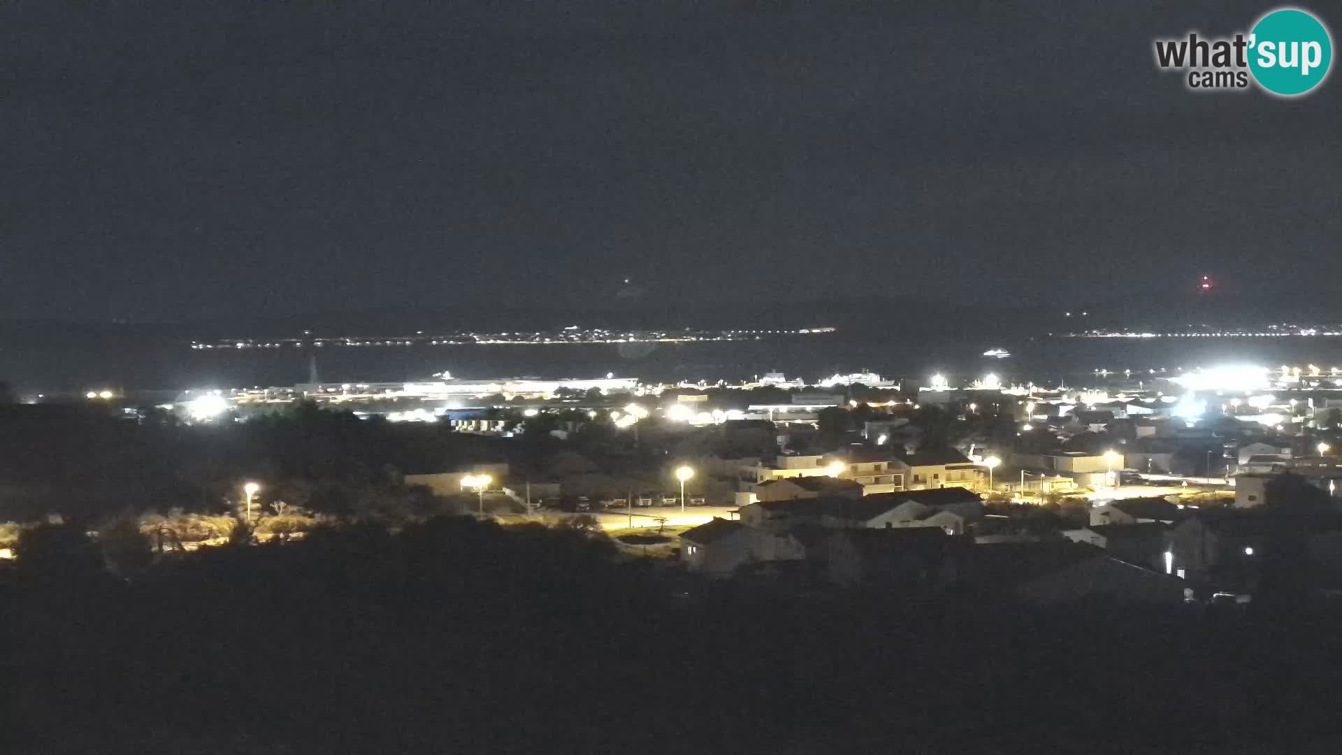 Panorama de la Webcam del Puerto Gazenica de Zadar, Zadar, Croacia