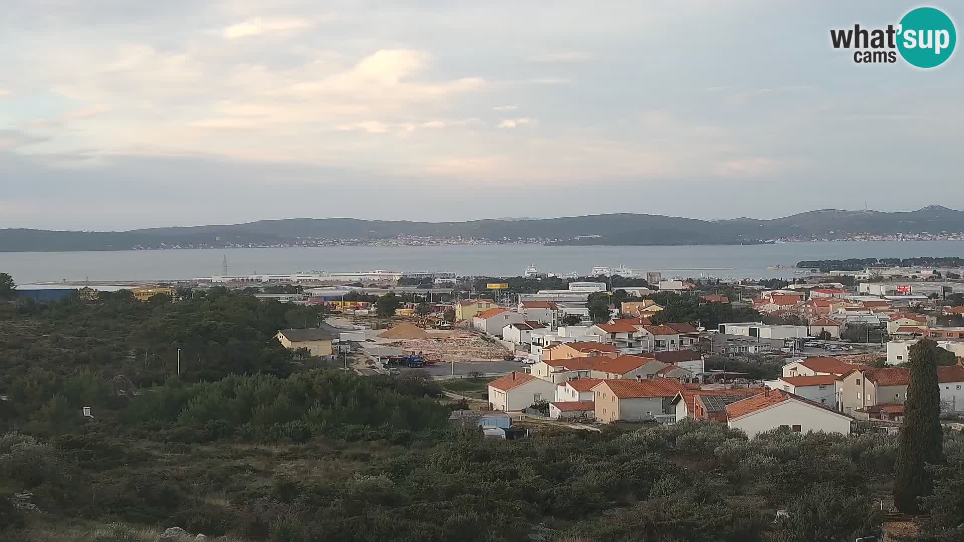 Zadar Port Gazenica Webcam Panorama, Zadar, Croatie