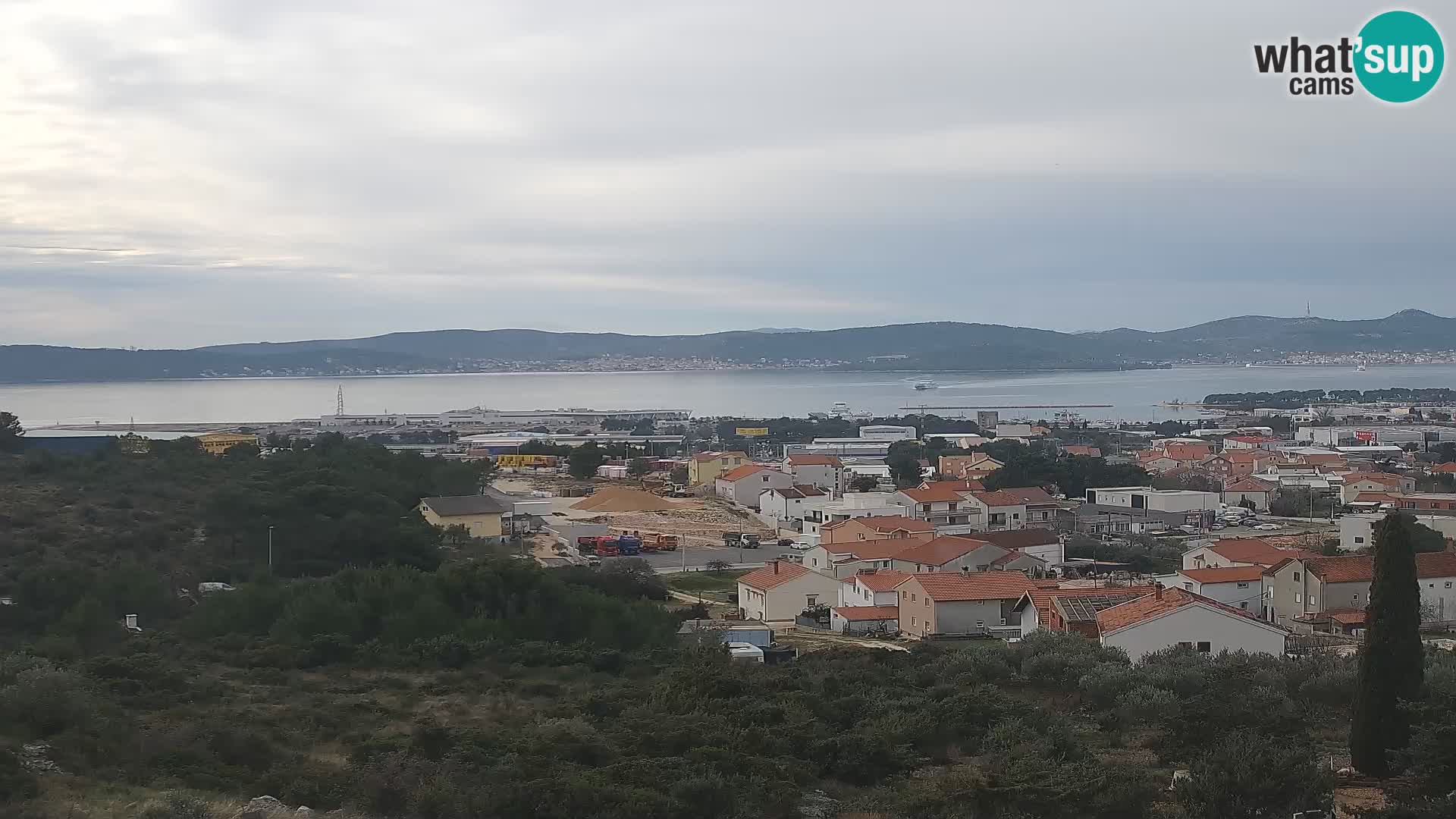 Zadar Port Gazenica Webcam Panorama, Zadar, Croatia