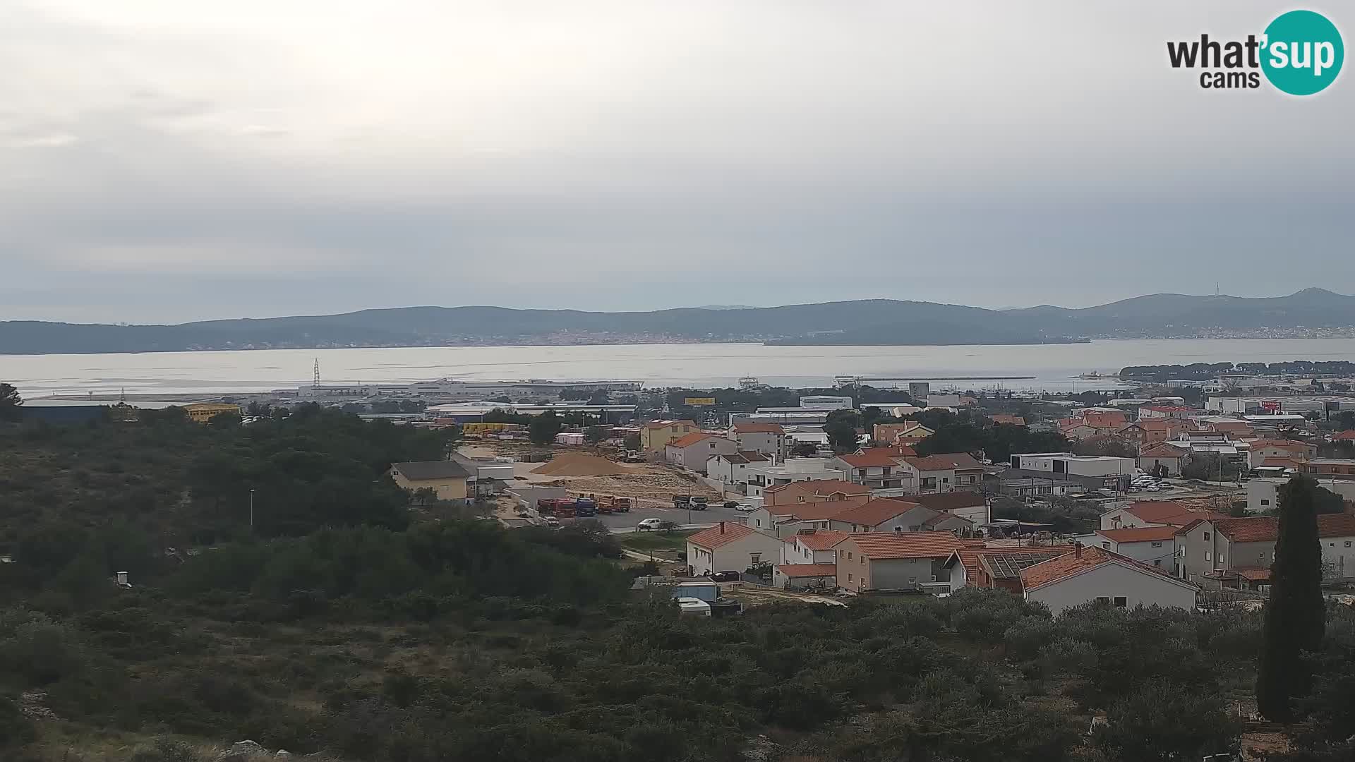 Zadar Port Gazenica Webcam Panorama, Zadar, Croatia