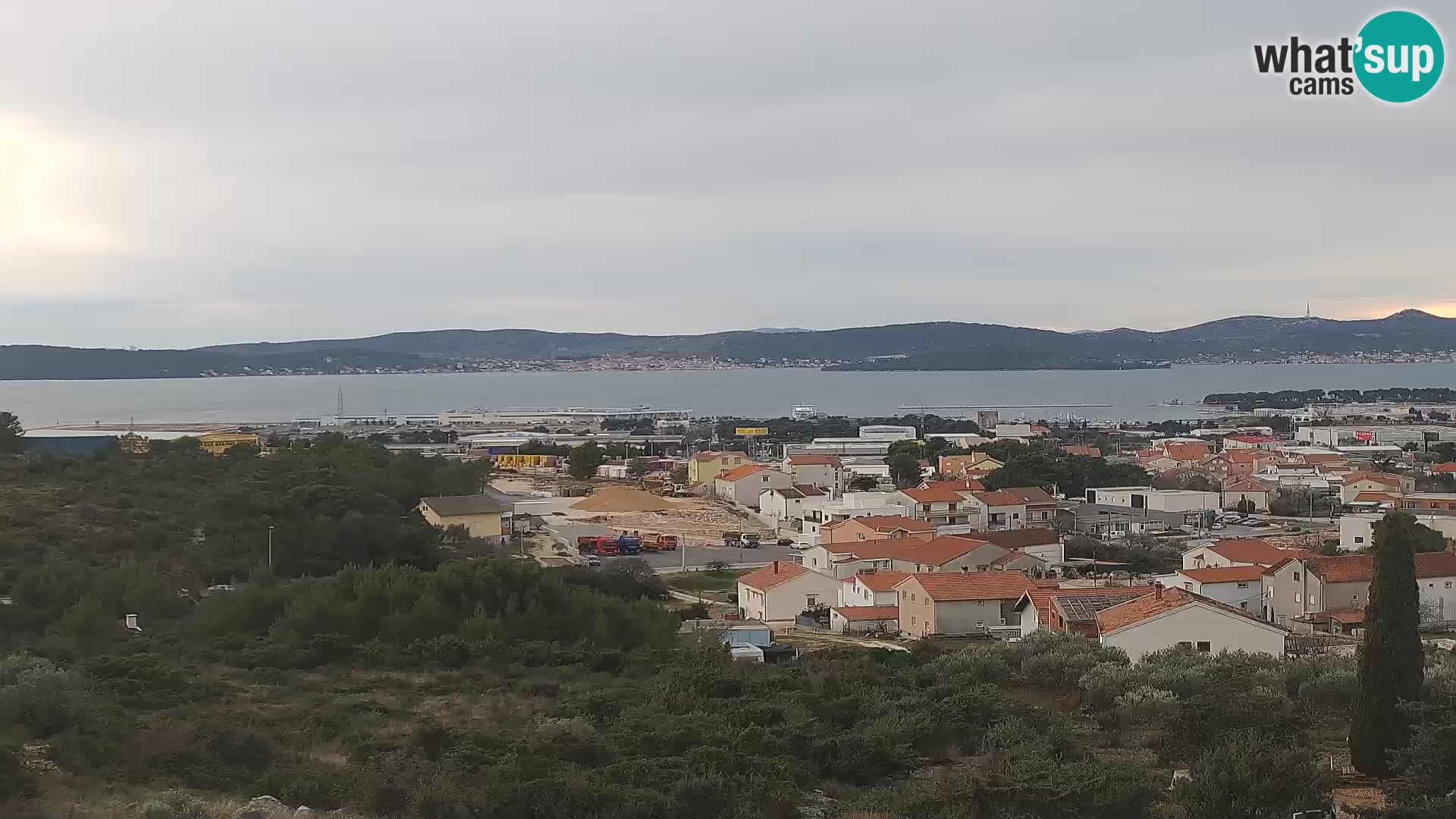 Zadar Port Gazenica Webcam Panorama, Zadar, Croatia