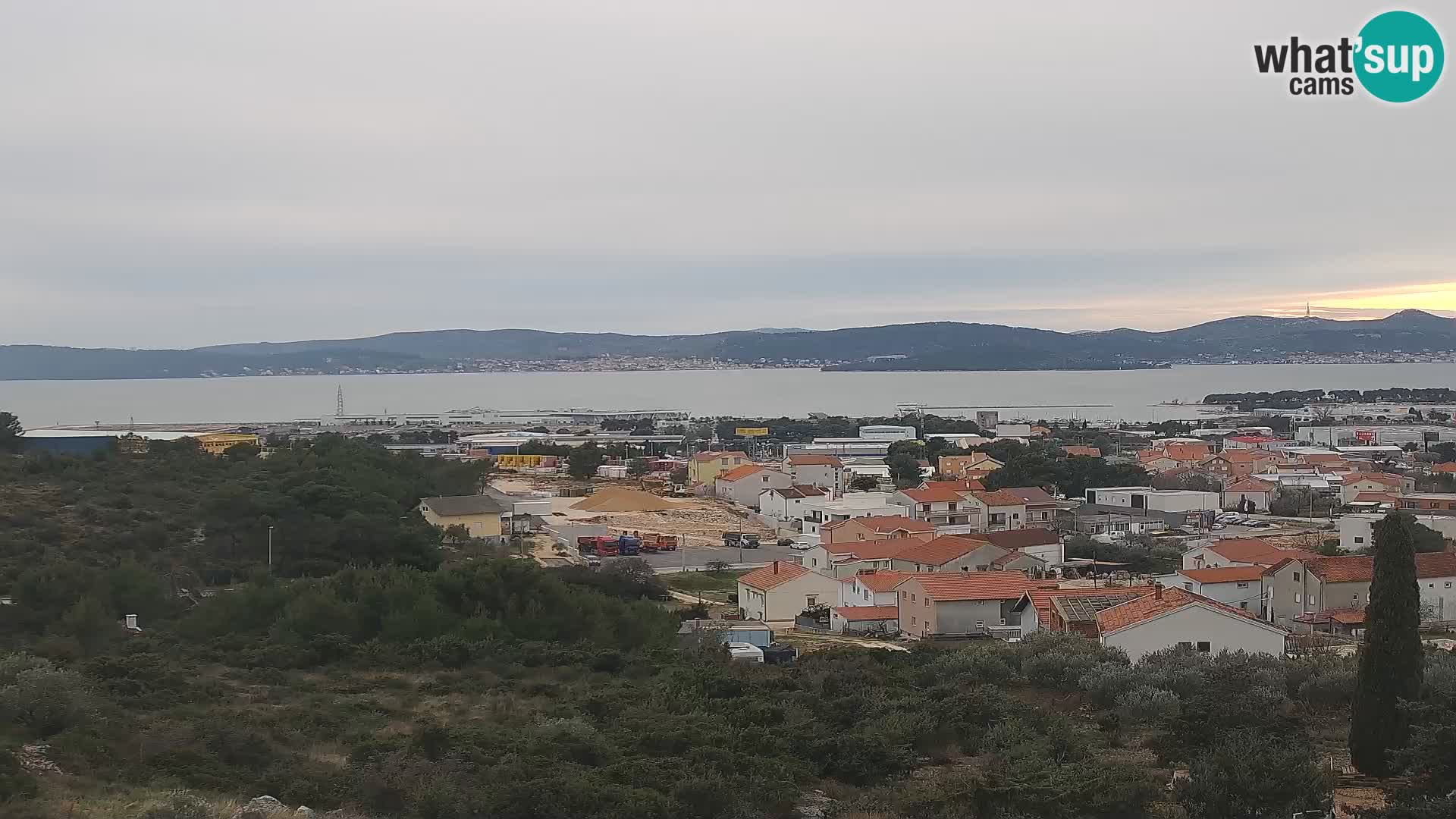 Zadar Port Gazenica Webcam Panorama, Zadar, Croatia