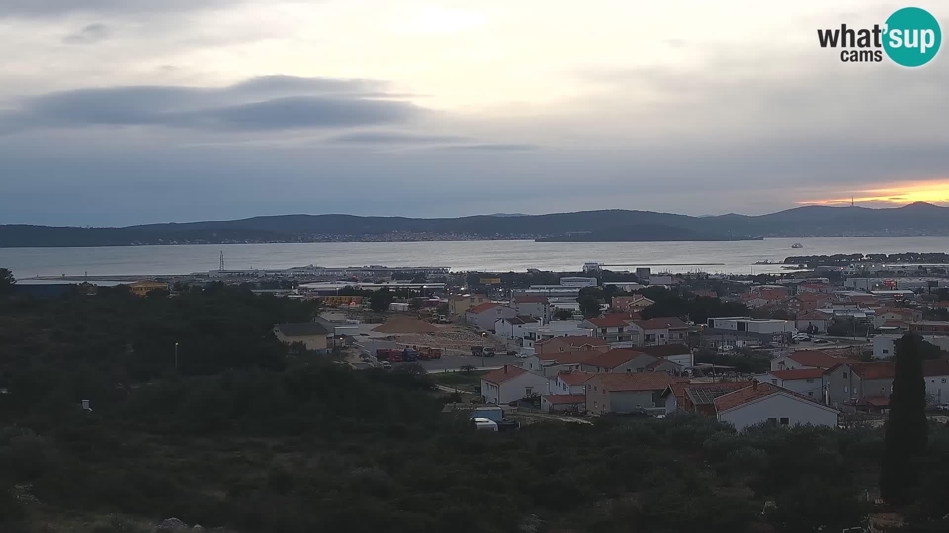 Zadar Port Gazenica Webcam Panorama, Zadar, Croatia