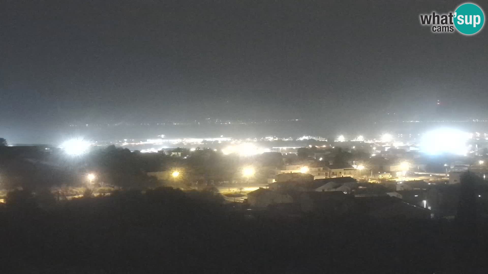 Panorama de la Webcam del Puerto Gazenica de Zadar, Zadar, Croacia