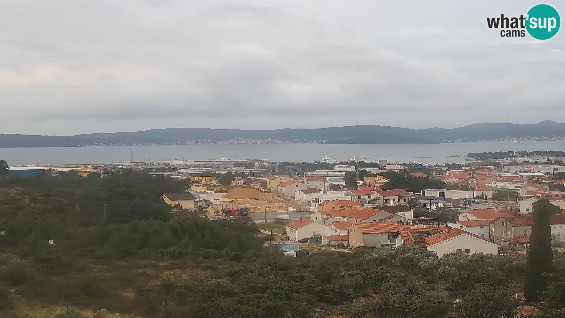 Zadar Port Gazenica Webcam Panorama, Zadar, Croatia