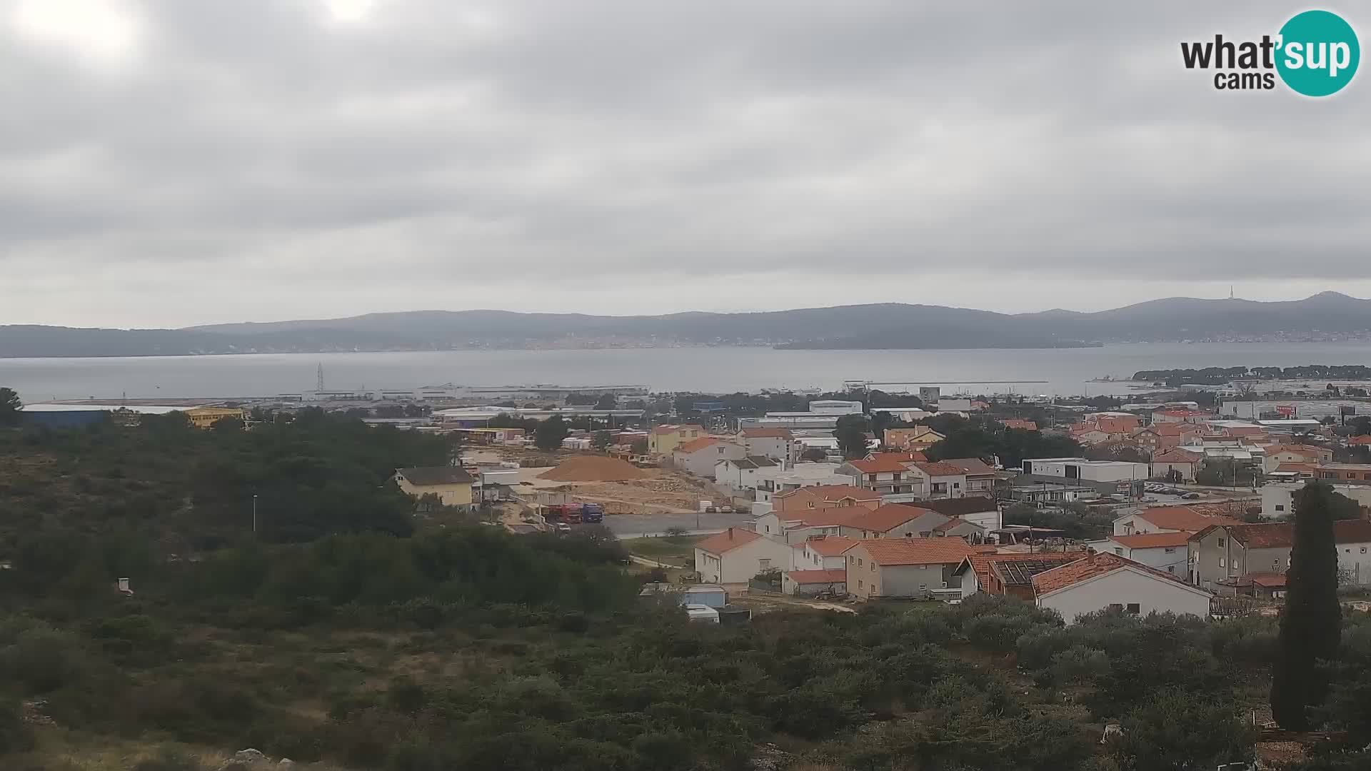 Zadar Port Gazenica Webcam Panorama, Zadar, Kroatien