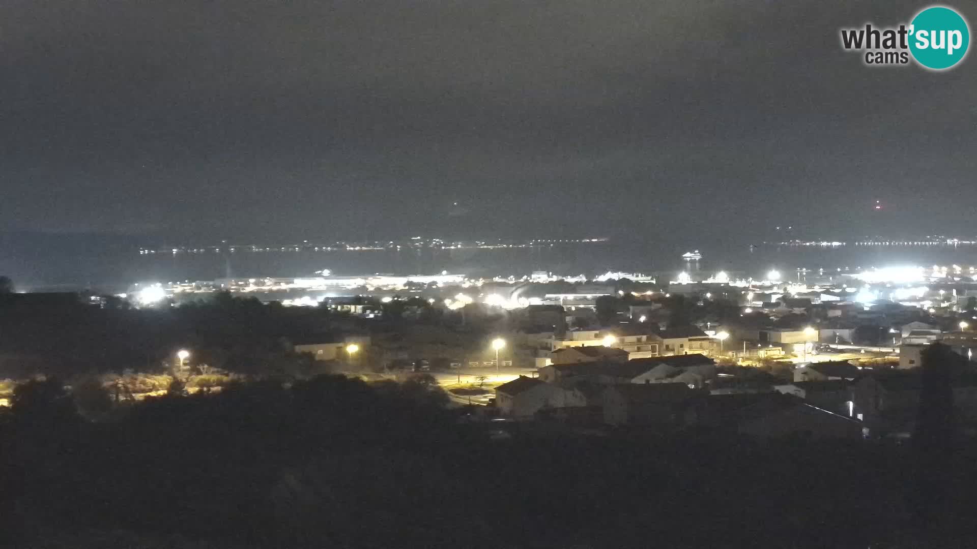 Panorama de la Webcam del Puerto Gazenica de Zadar, Zadar, Croacia