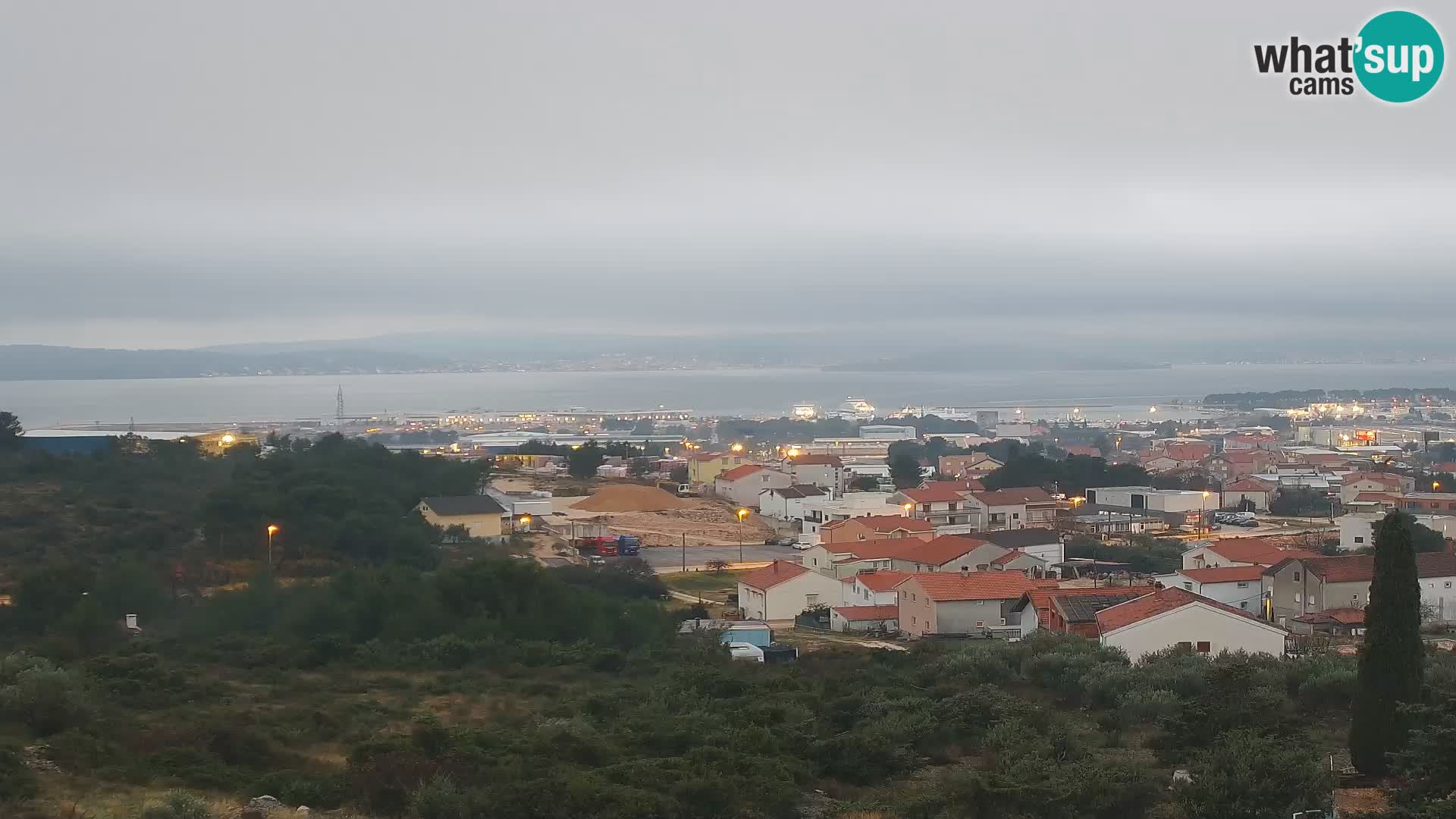 Zadar Porto di Gazenica Webcam Panorama, Zara, Croazia