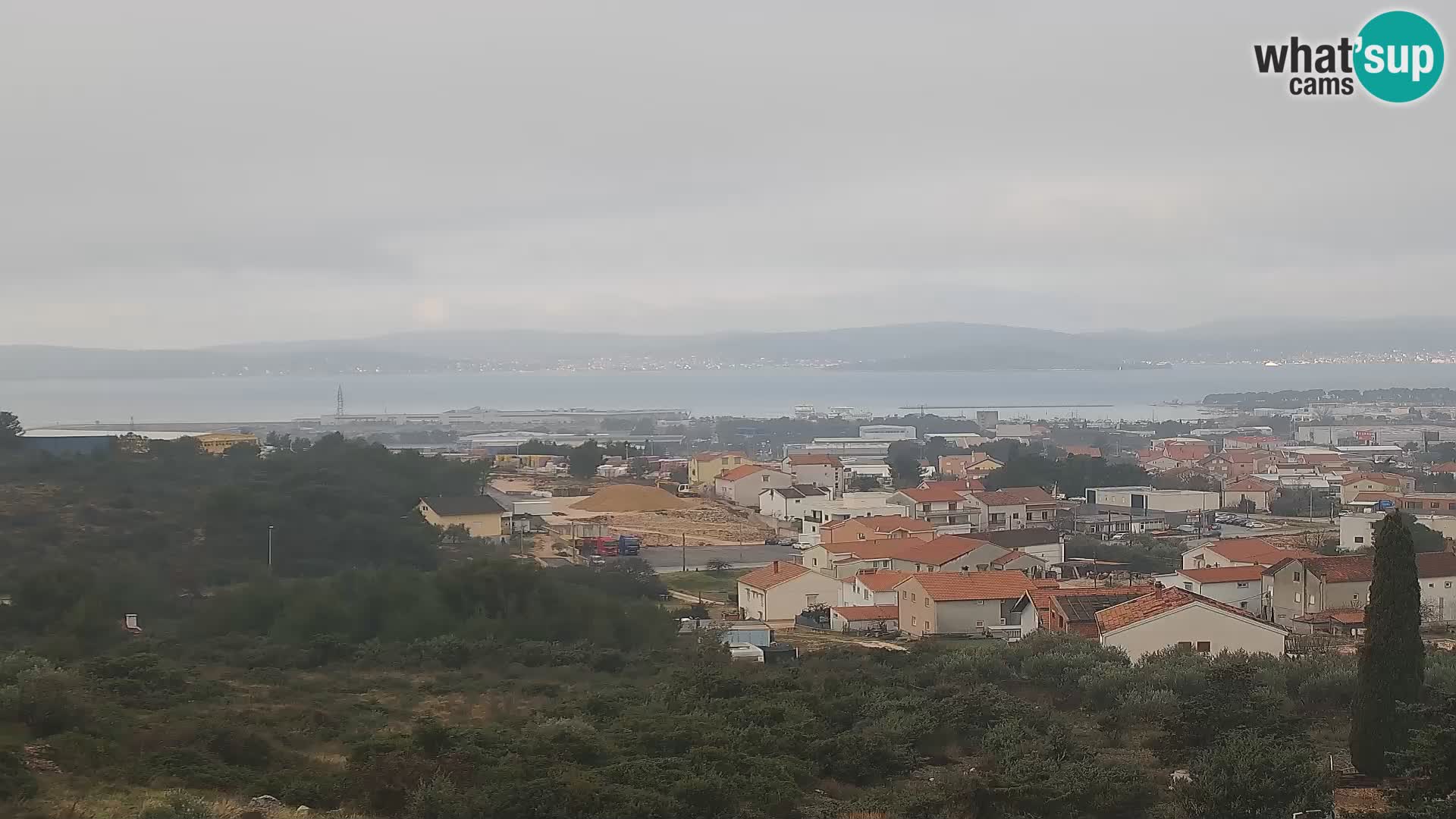 Zadar Port Gazenica Webcam Panorama, Zadar, Croatia