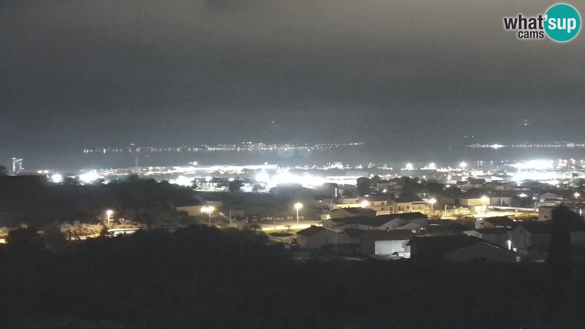 Panorama de la Webcam del Puerto Gazenica de Zadar, Zadar, Croacia