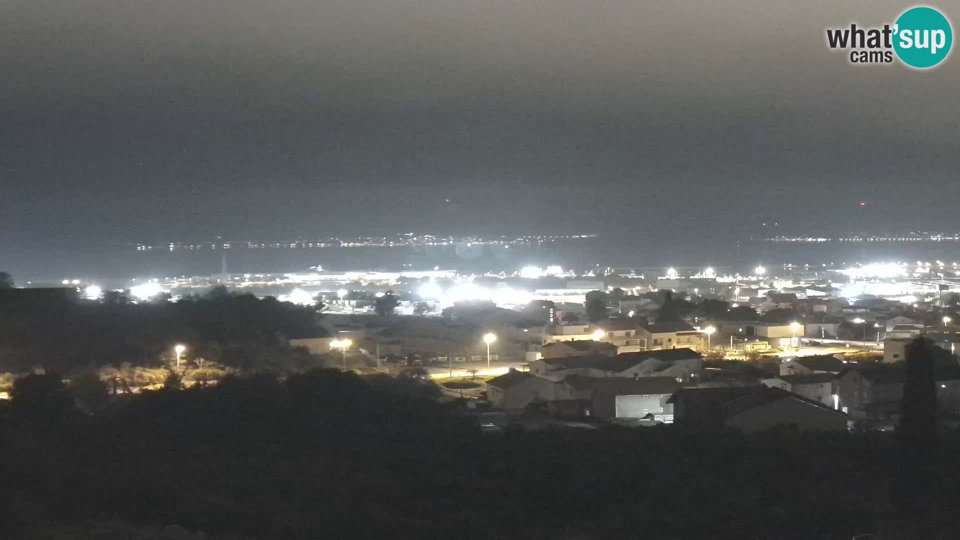 Panorama de la Webcam del Puerto Gazenica de Zadar, Zadar, Croacia