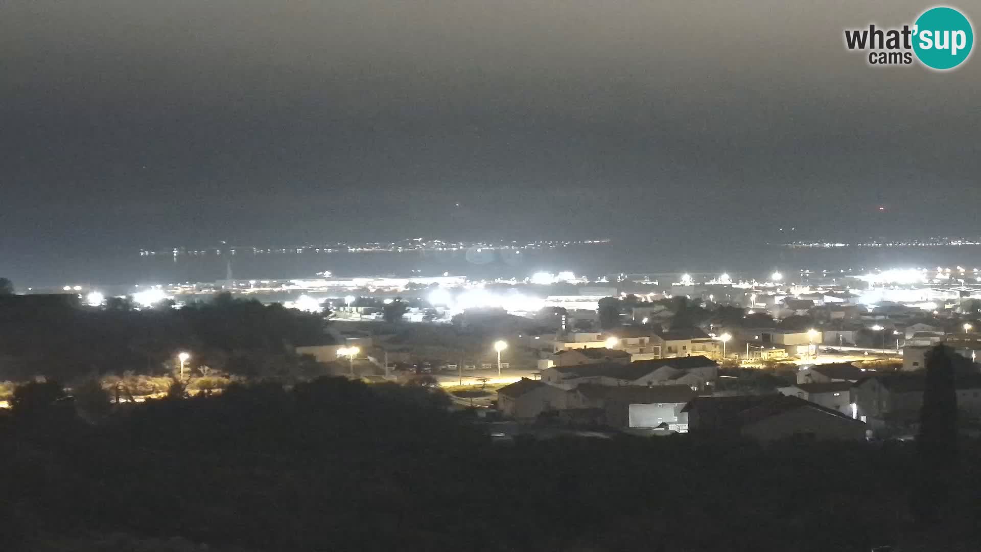 Panorama de la Webcam del Puerto Gazenica de Zadar, Zadar, Croacia