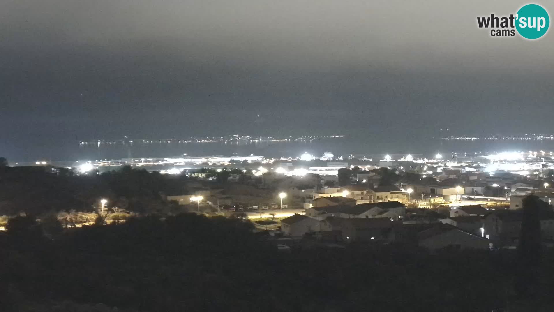 Panorama de la Webcam del Puerto Gazenica de Zadar, Zadar, Croacia