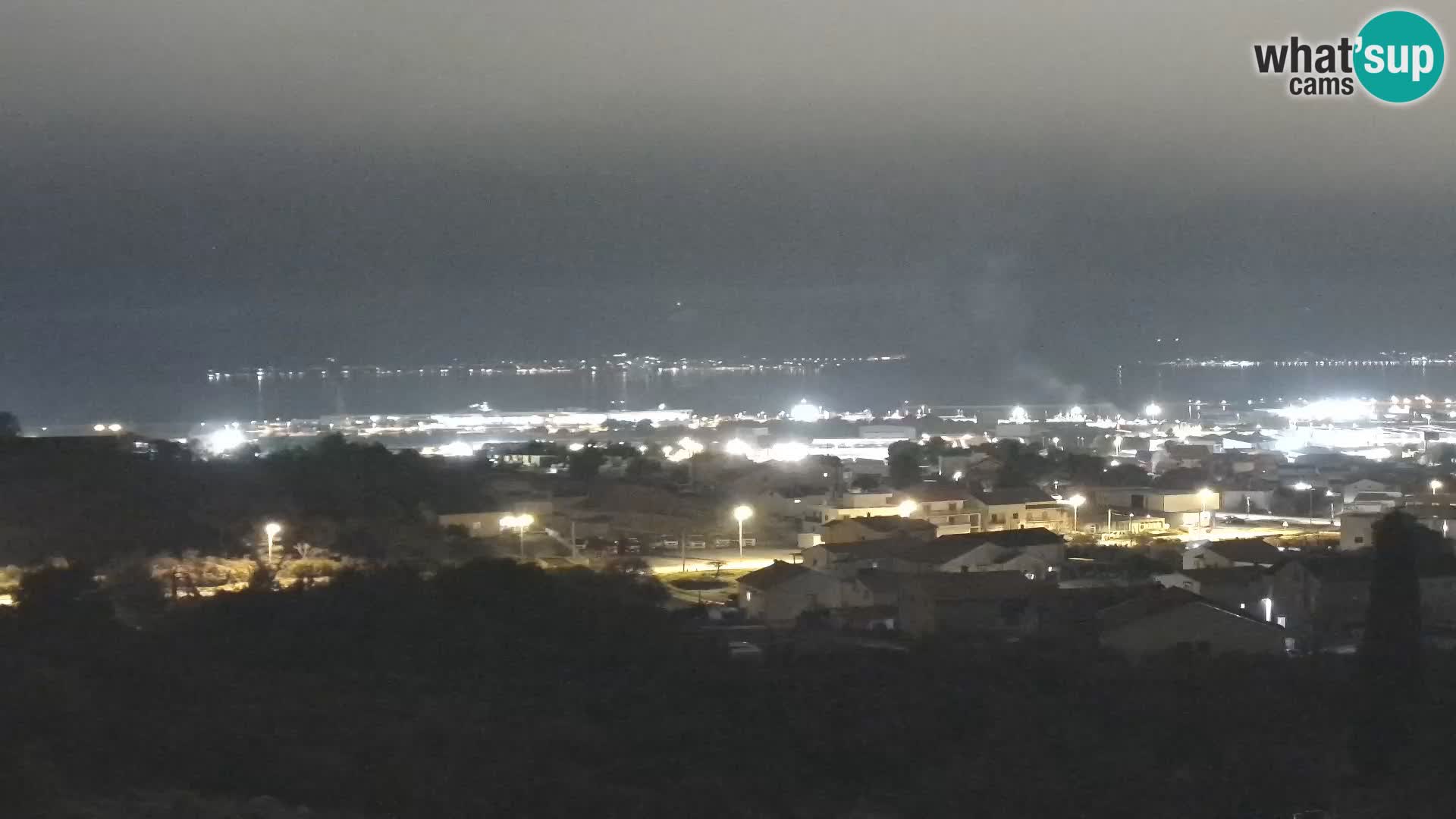 Panorama de la Webcam del Puerto Gazenica de Zadar, Zadar, Croacia