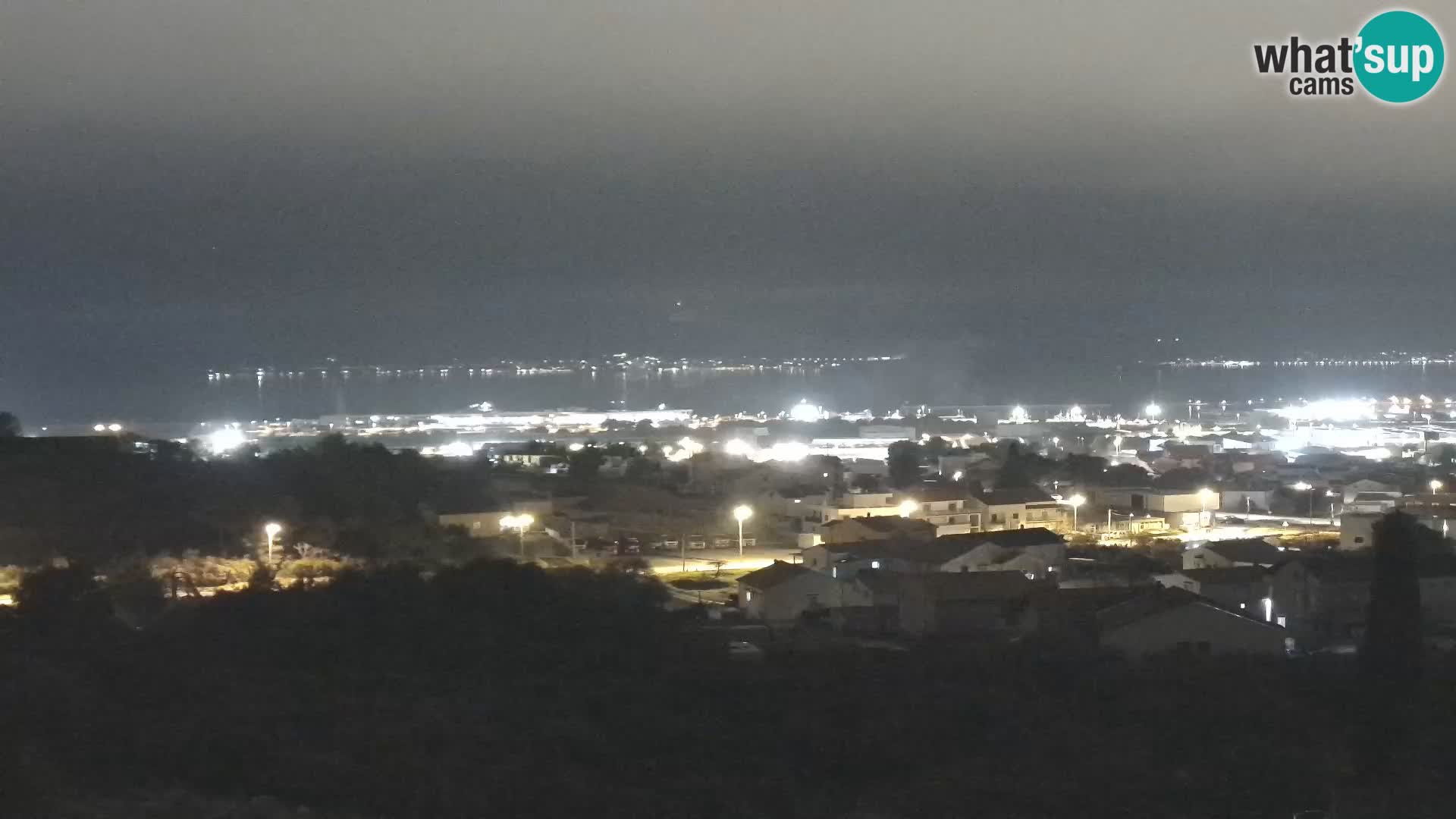 Panorama de la Webcam del Puerto Gazenica de Zadar, Zadar, Croacia