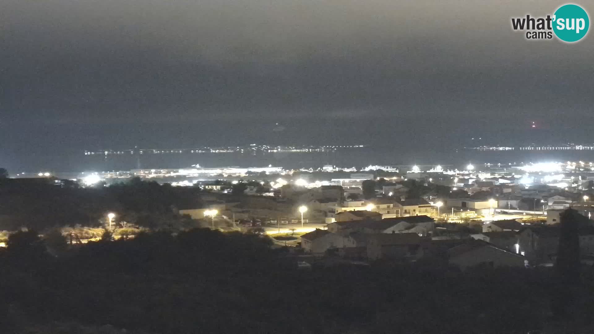 Panorama de la Webcam del Puerto Gazenica de Zadar, Zadar, Croacia