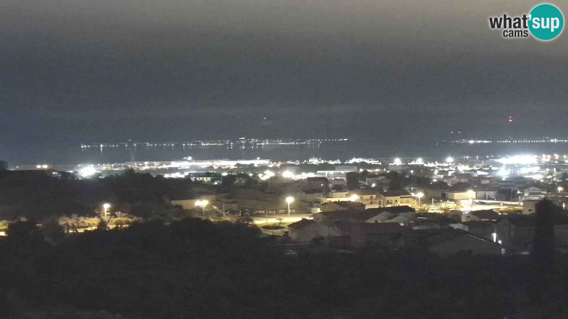 Panorama de la Webcam del Puerto Gazenica de Zadar, Zadar, Croacia