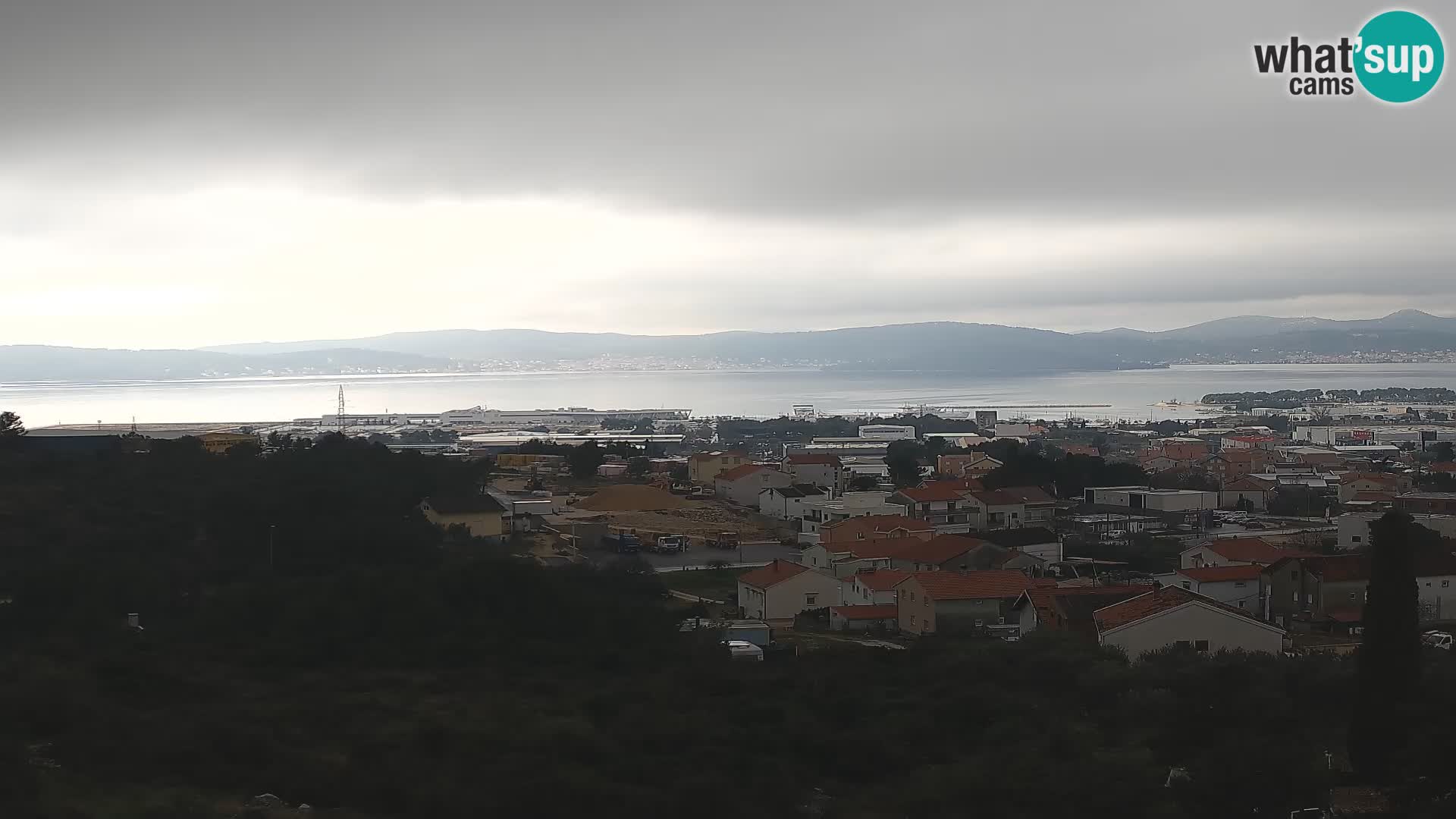 Zadar Port Gazenica Webcam Panorama, Zadar, Kroatien